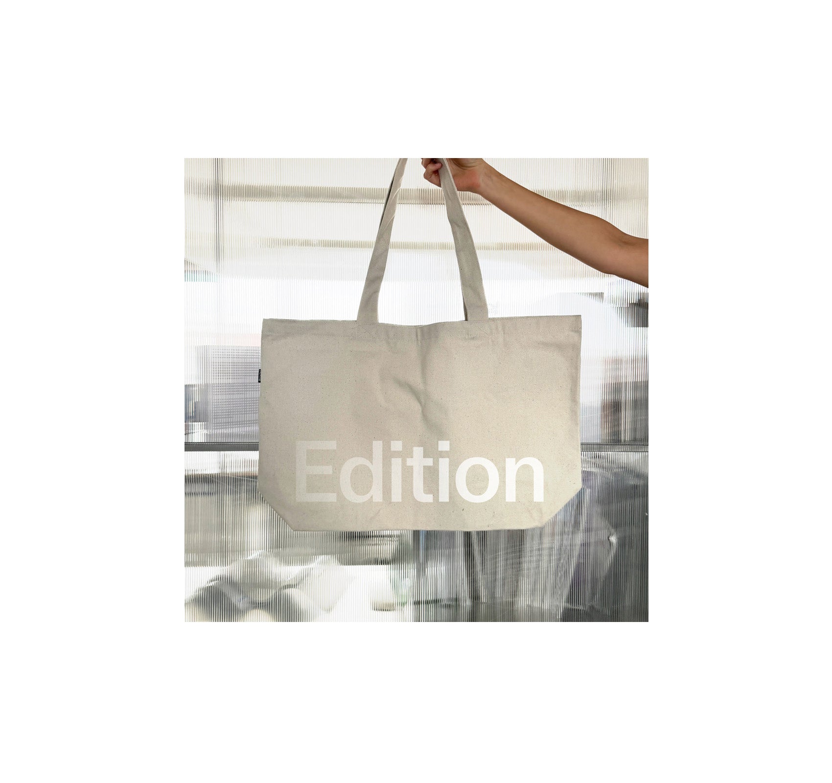 EDITION TAUBE SHOPPING BAG 2.0 (NATURE)
