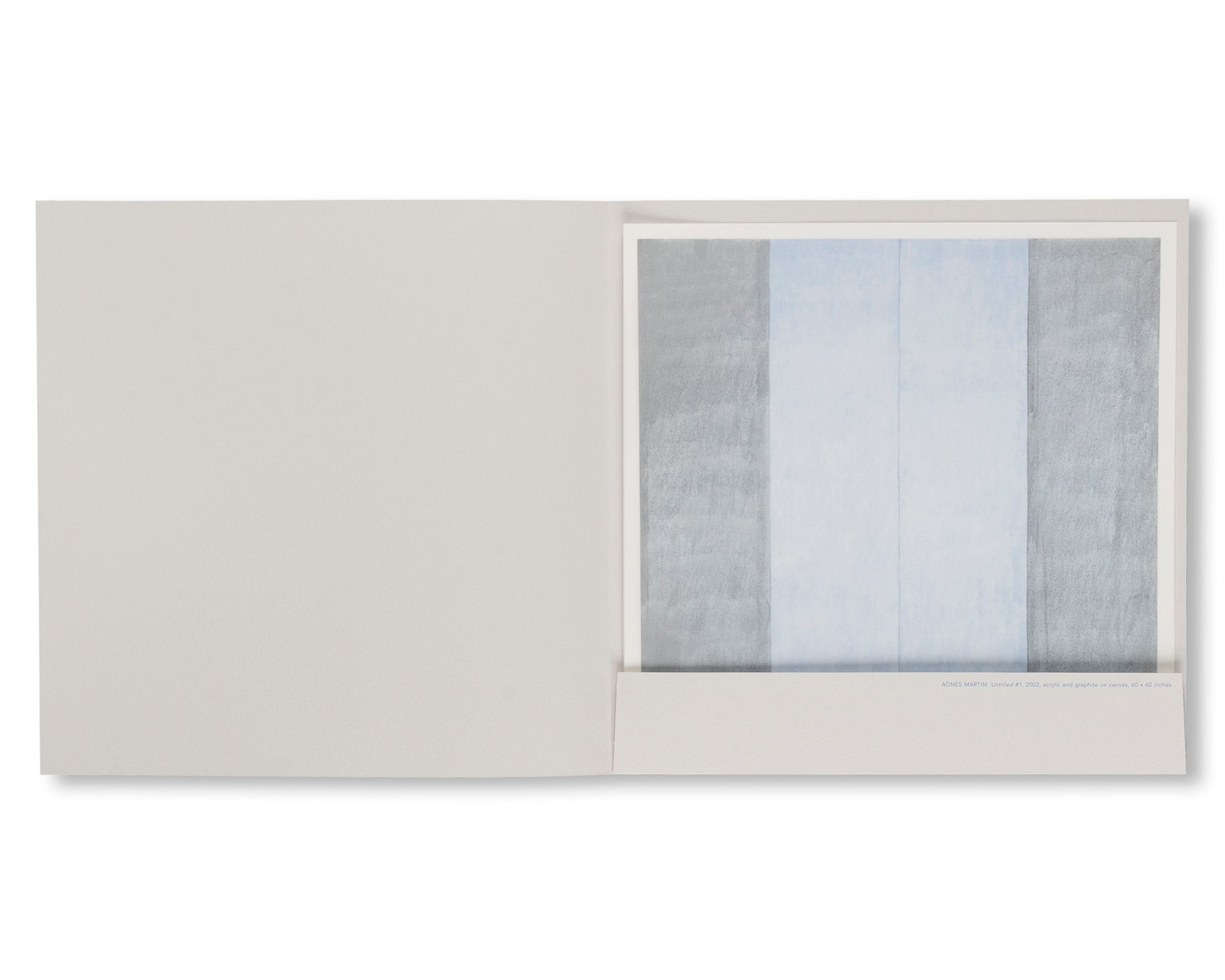 RECENT PAINTINGS by Agnes Martin