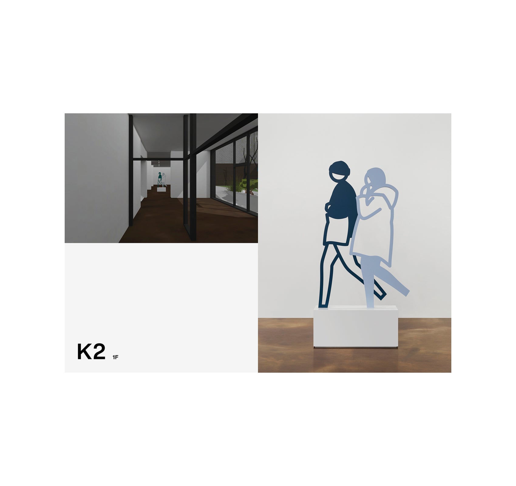 JULIAN OPIE: KUKJE GALLERY 2021 by Julian Opie