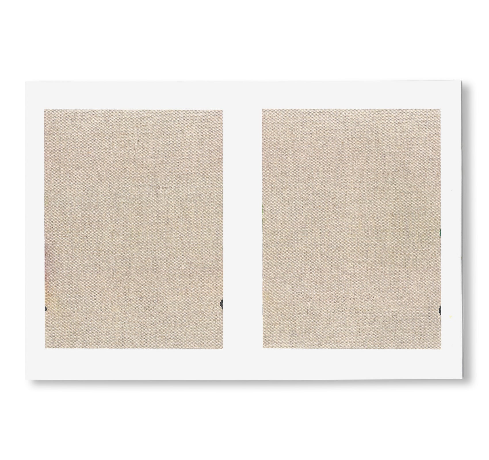 ELEVEN SECOND PAINTING (WHITE, ANTIQUE WHITE, PINK, LEMON YELLOW, LIGHT GREEN, DARK GREEN, PURPLE, RED, YELLOW, BLACK, SILVER) 2025 by Jonathan Monk [COVER A / SIGNED]