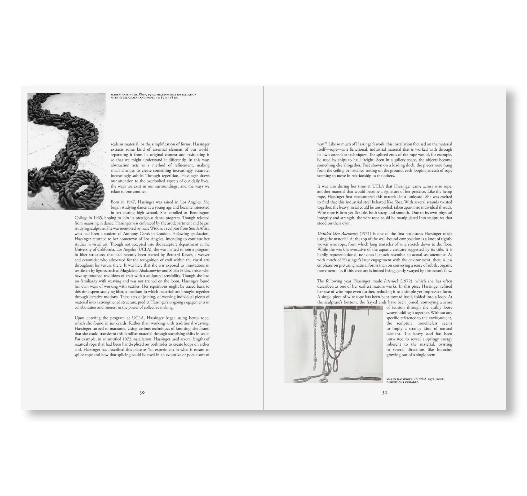 MAREN HASSINGER: LIVING MOVING GROWING by Maren Hassinger