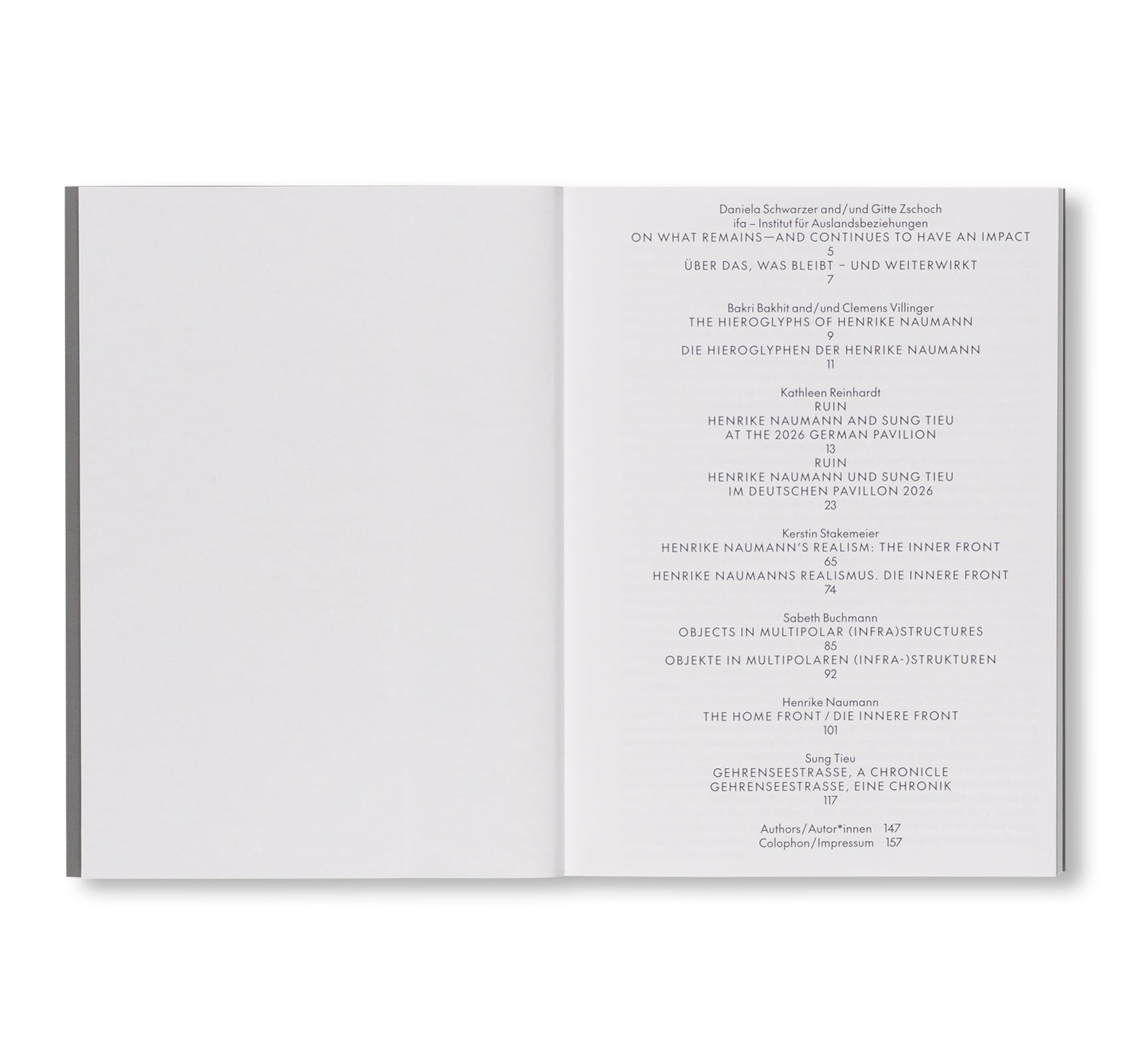 THE RUIN. THE GERMAN CONTRIBUTION TO THE 61ST VENICE BIENNALE by Henrike Naumann, Sung Tieu