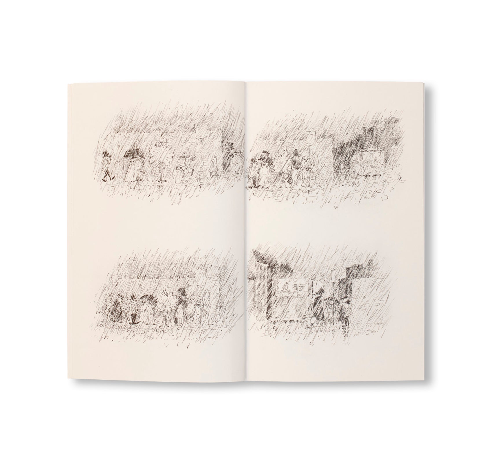 UP AND DOWN TOWN / REGENBÜCHLEIN by David Weiss [REPRINTED EDITION]