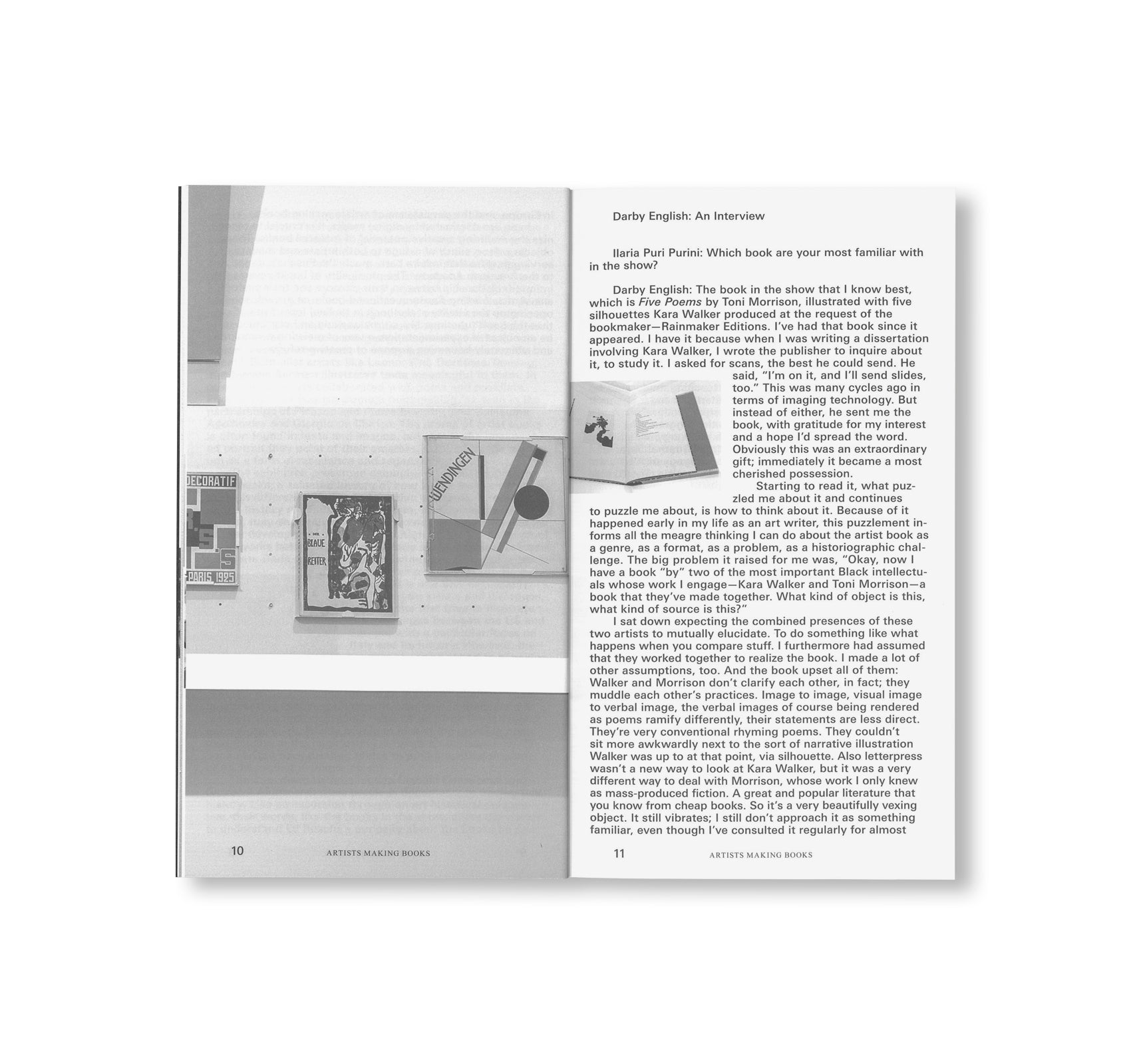 ARTISTS MAKING BOOKS