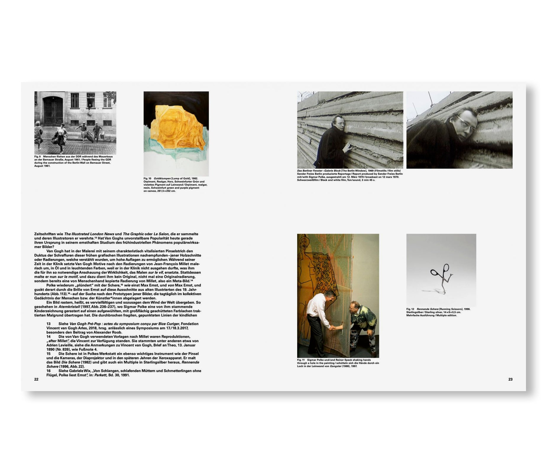 UNTER DEM PFLASTER LIEGT DIE ERDE / BENEATH THE COBBLESTONES, THE EARTH by Sigmar Polke