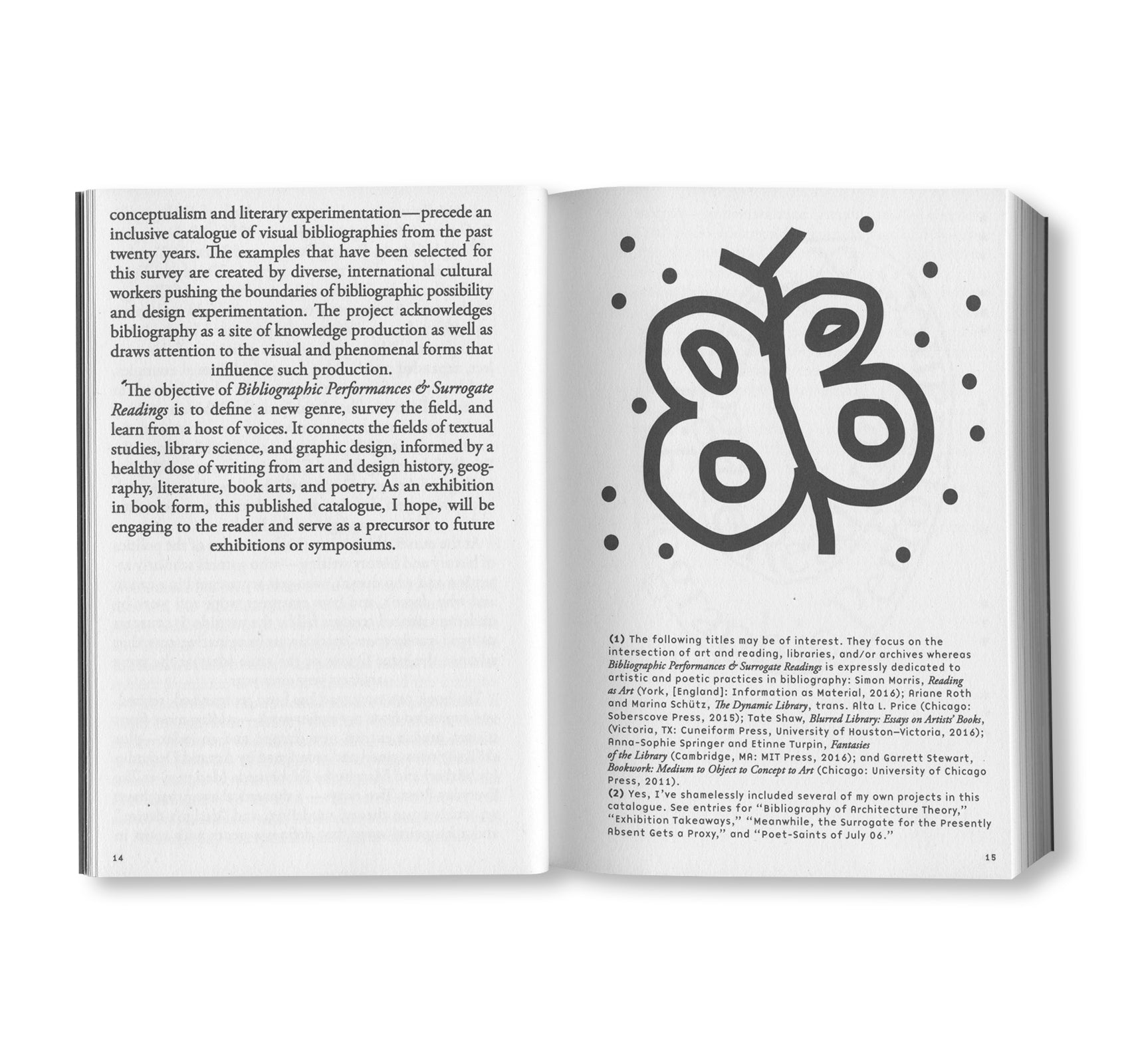 BIBLIOGRAPHIC PERFORMANCES & SURROGATE READINGS by Janelle Rebel