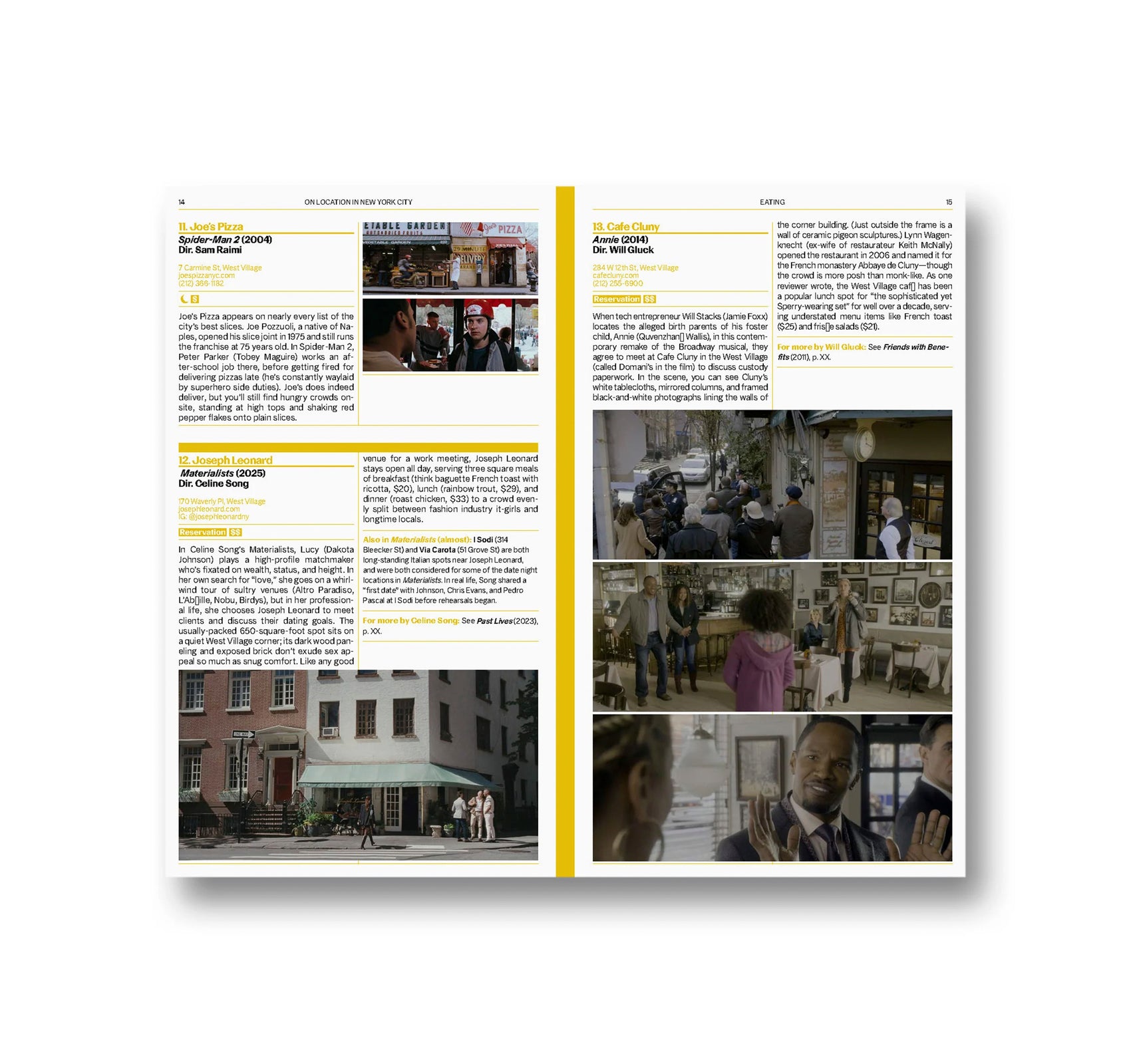 ON LOCATION IN NEW YORK CITY