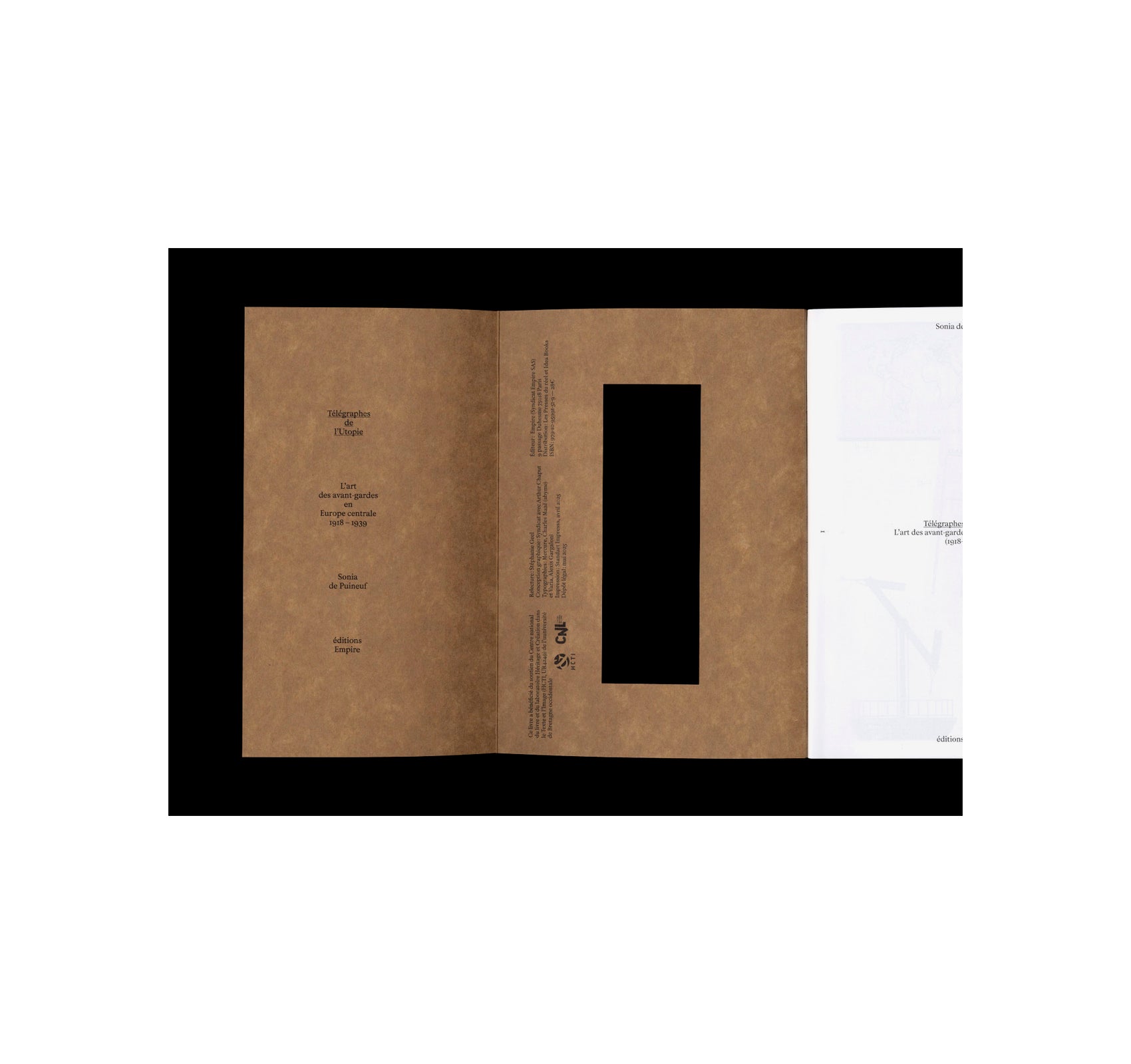 TÉLÉGRAPHES DE L’UTOPIE – L’ART DES AVANT-GARDES EN EUROPE CENTRALE 1918-1939 by Sonia de Puineuf [FRENCH EDITION]