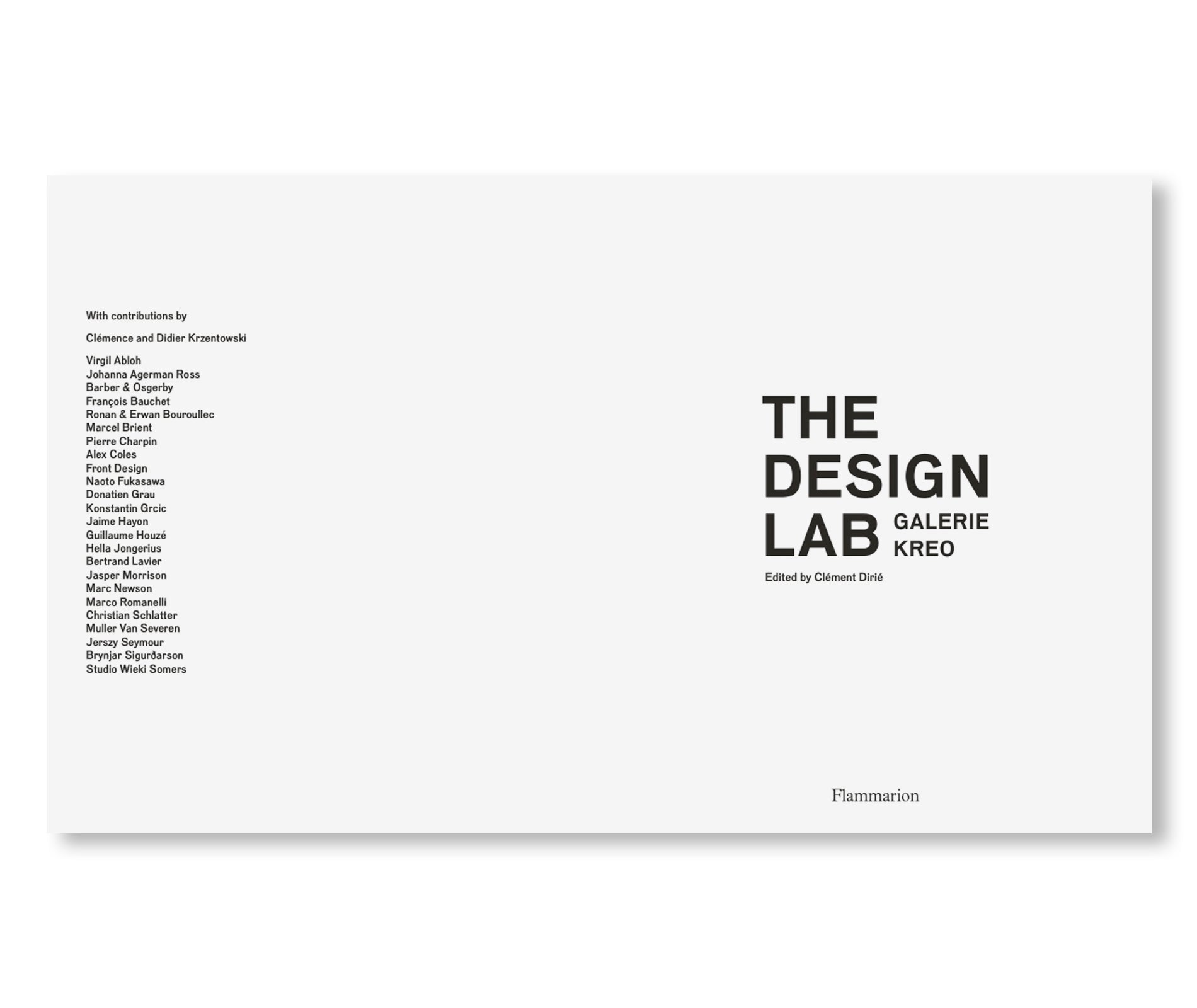 THE DESIGN LAB: GALERIE KREO