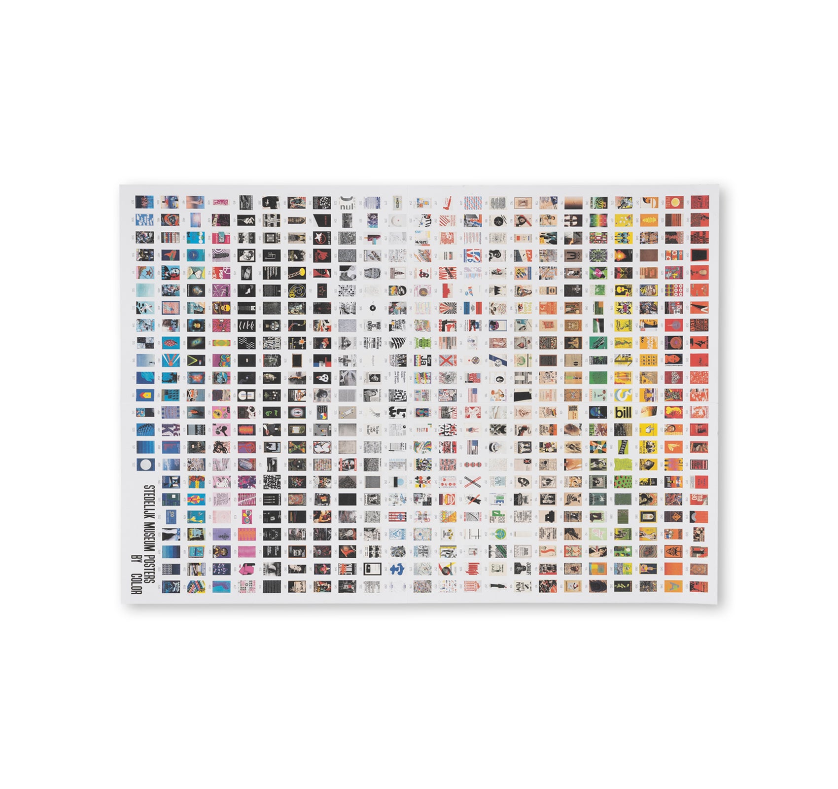 STEDELIJK MUSEUM POSTERS BY COLOR [ENGLISH EDITION]