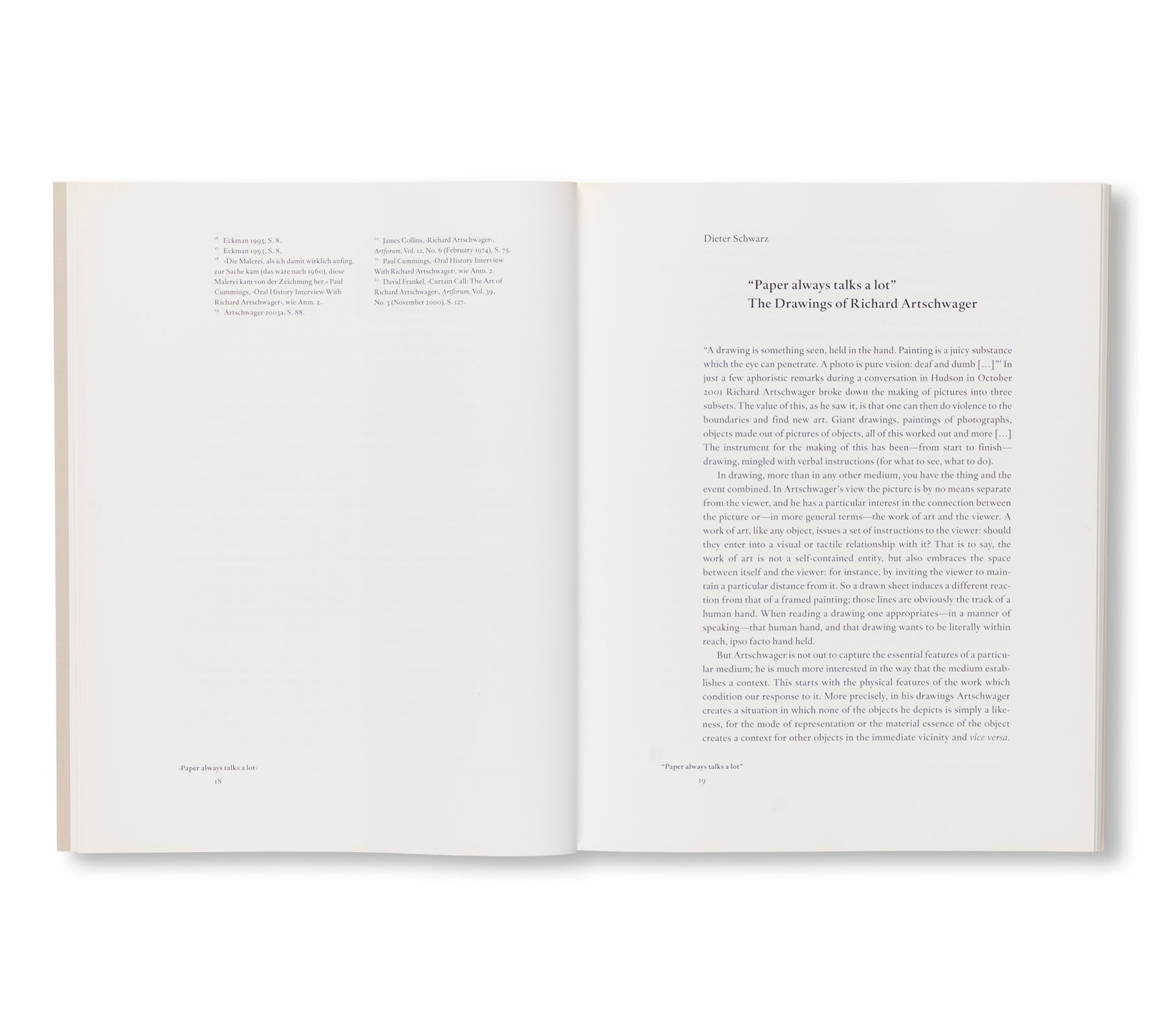 ZEICHNUNGEN / DRAWINGS 1960-2002 by Richard Artschwager