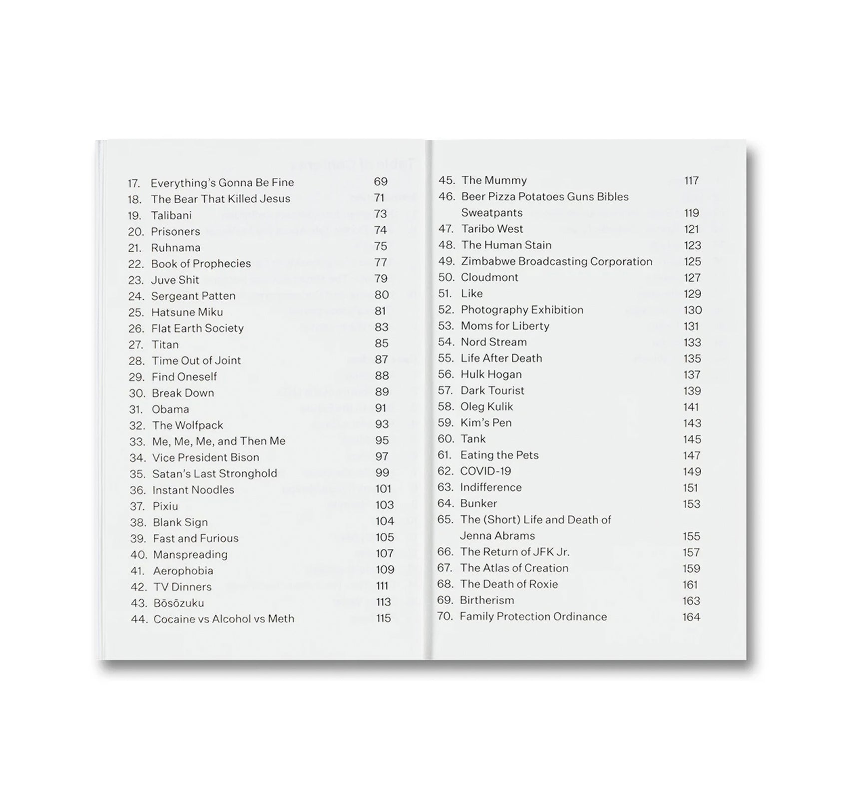 IRRATIONAL: A VISUAL DIRECTORY TO A WORLD WITH NO REASON by Francesco Jodice & Francesco Zanot