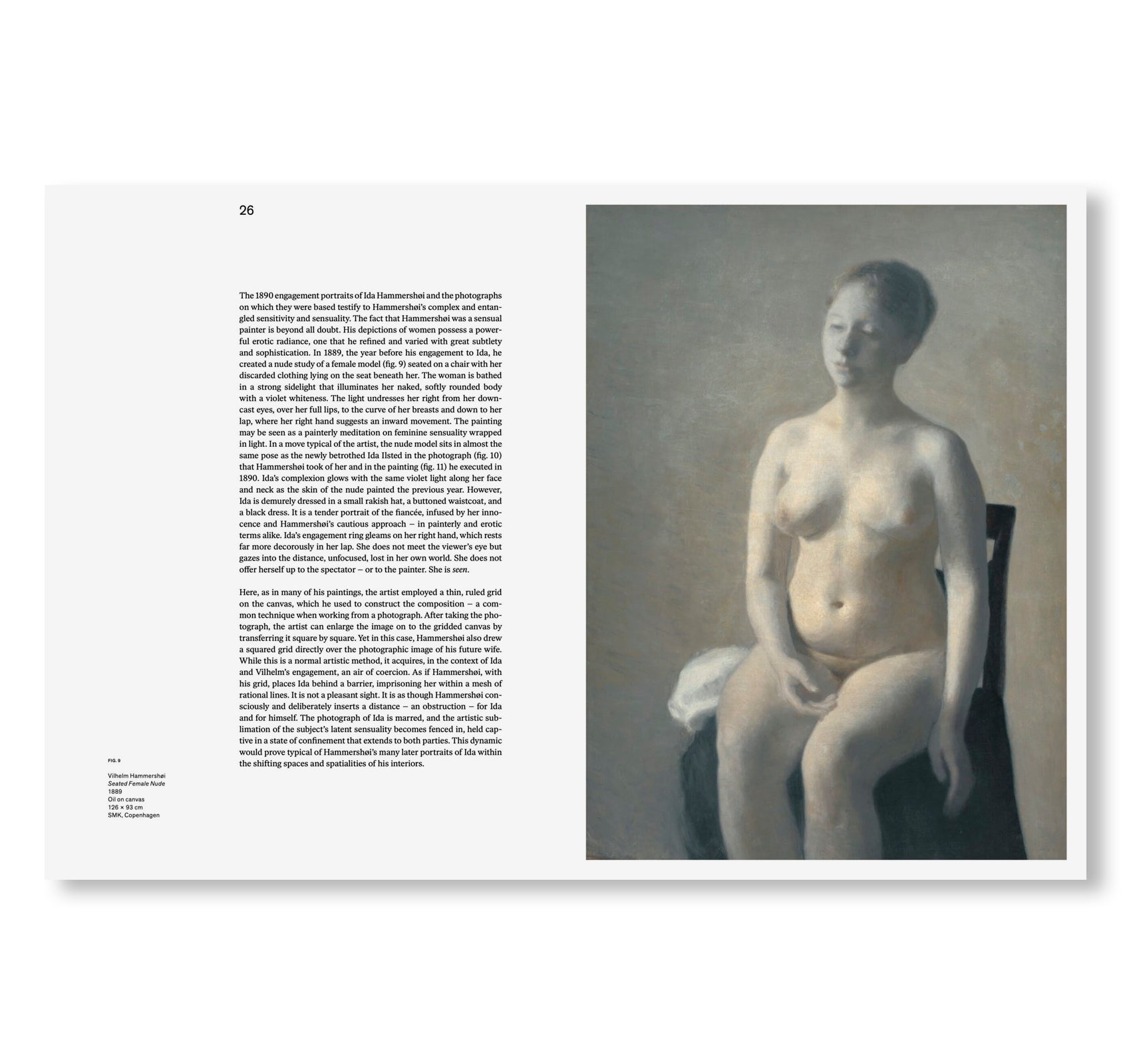 VILHELM HAMMERSHØI – PAINTING AS POETRY by Vilhelm Hammershøi