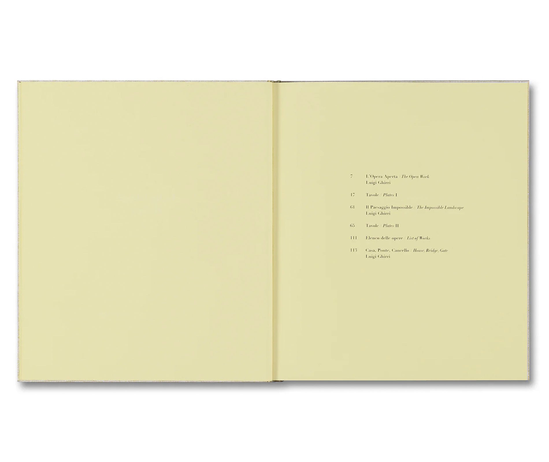LUIGI GHIRRI FELICITÀ by Alessio Bolzoni, Luca Guadagnino