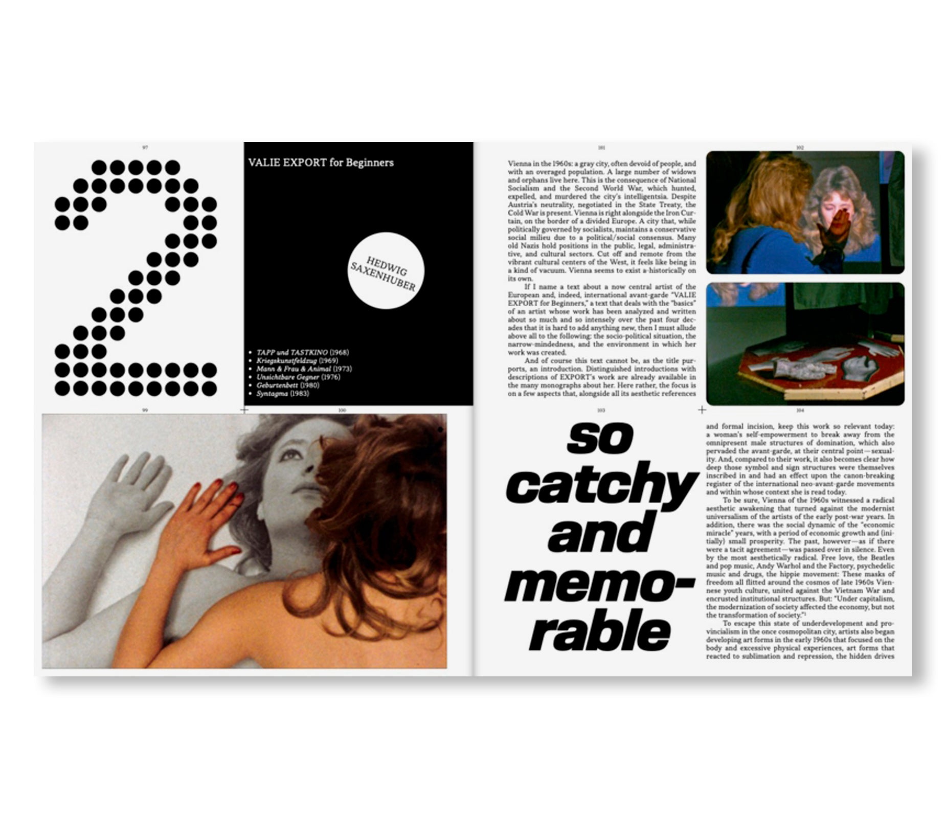 HOW TO DO THINGS WITH VALIE EXPORT by Valie Export [ENGLISH EDITION]