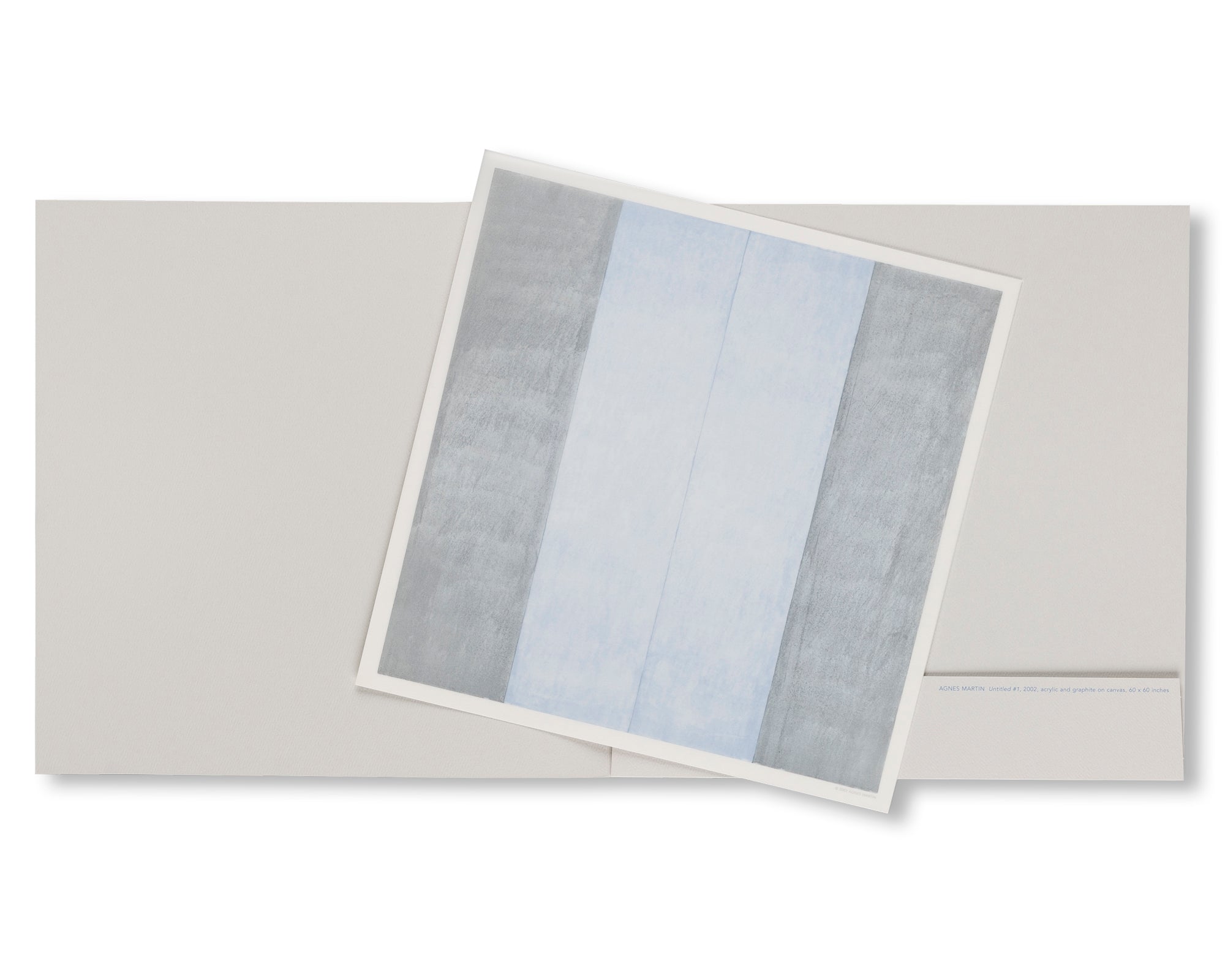 RECENT PAINTINGS by Agnes Martin