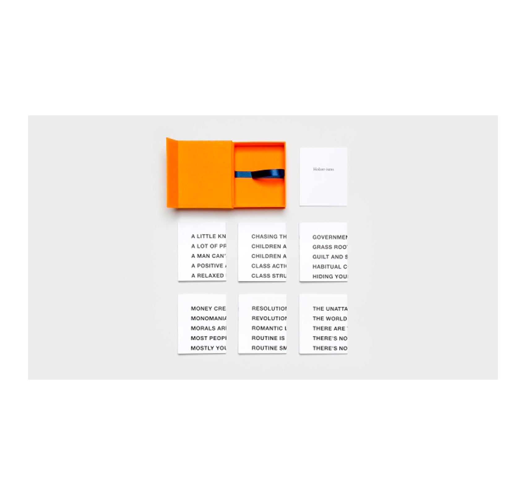 HOLZER-ISMS by Jenny Holzer [ARTIST'S EDITION]