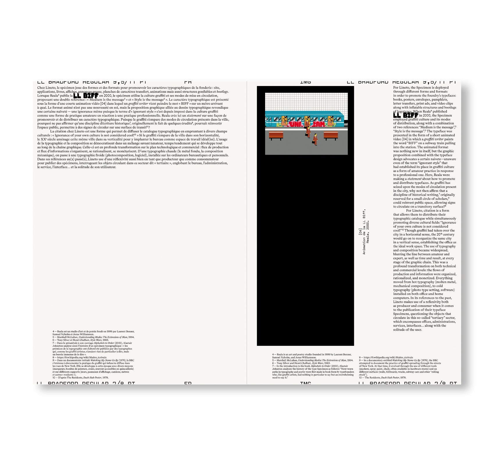 REVUE FAIRE – TO LOOK AT THINGS #30 BIS – TYPES OF TYPES: THE TYPOGRAPHIC SPECIMEN BY LINETO