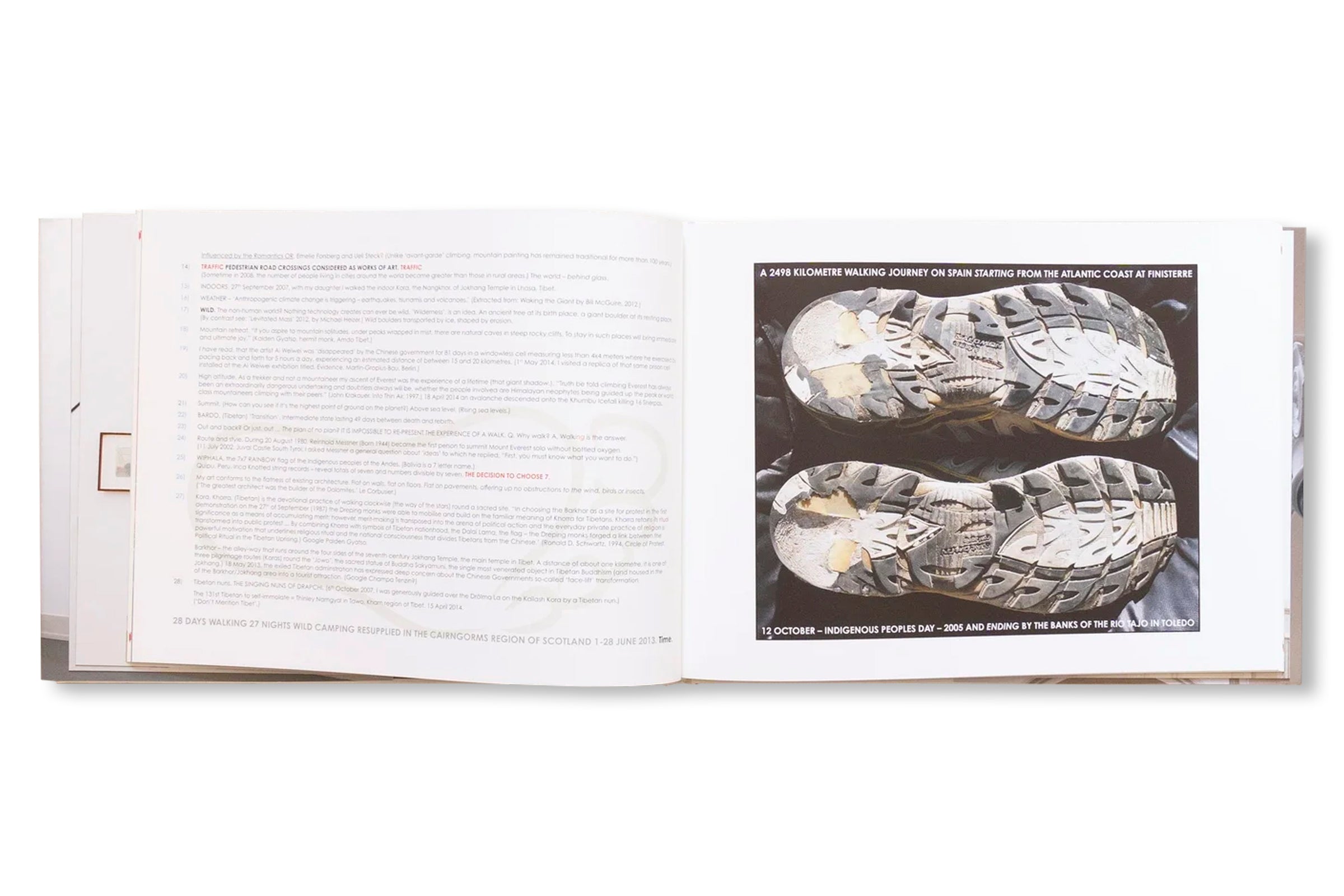 WALKING TRANSFORMATION by Hamish Fulton