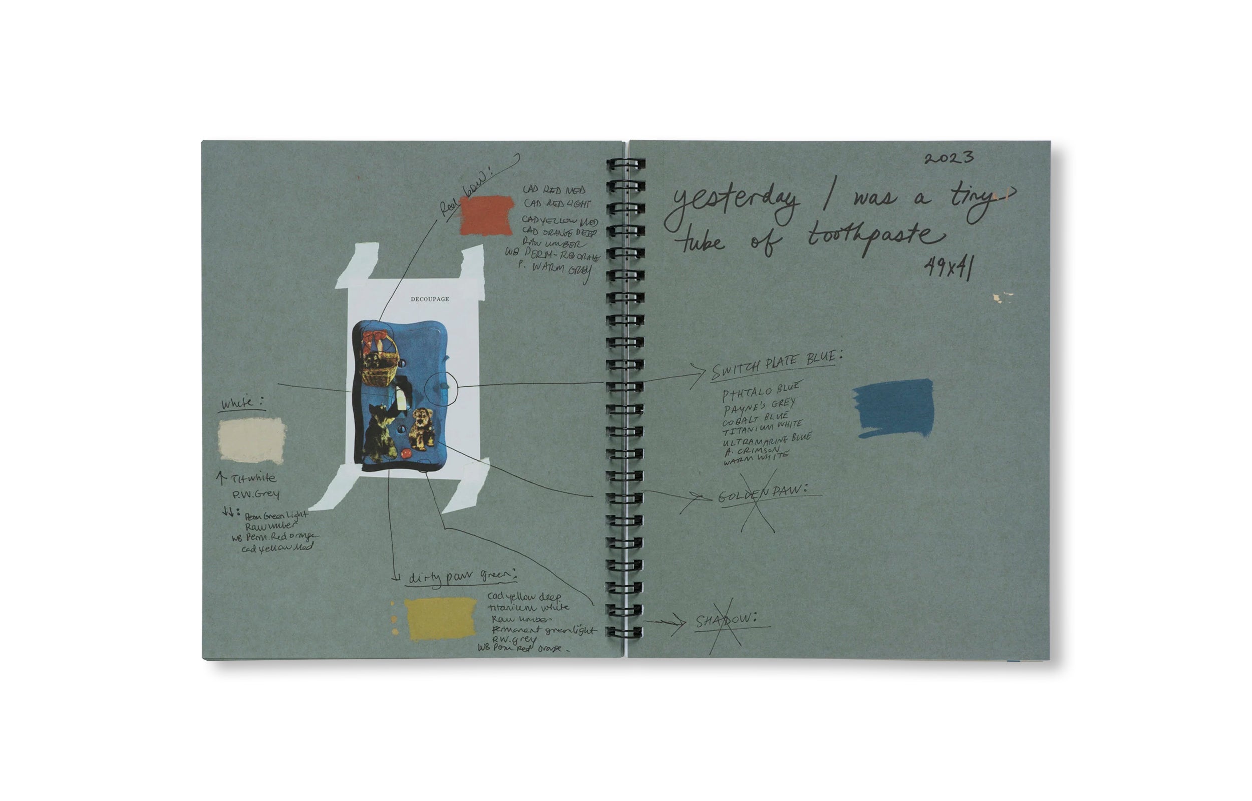 YESTERDAY I WAS A TINY TUBE OF TOOTHPASTE by Maysha Mohamedi