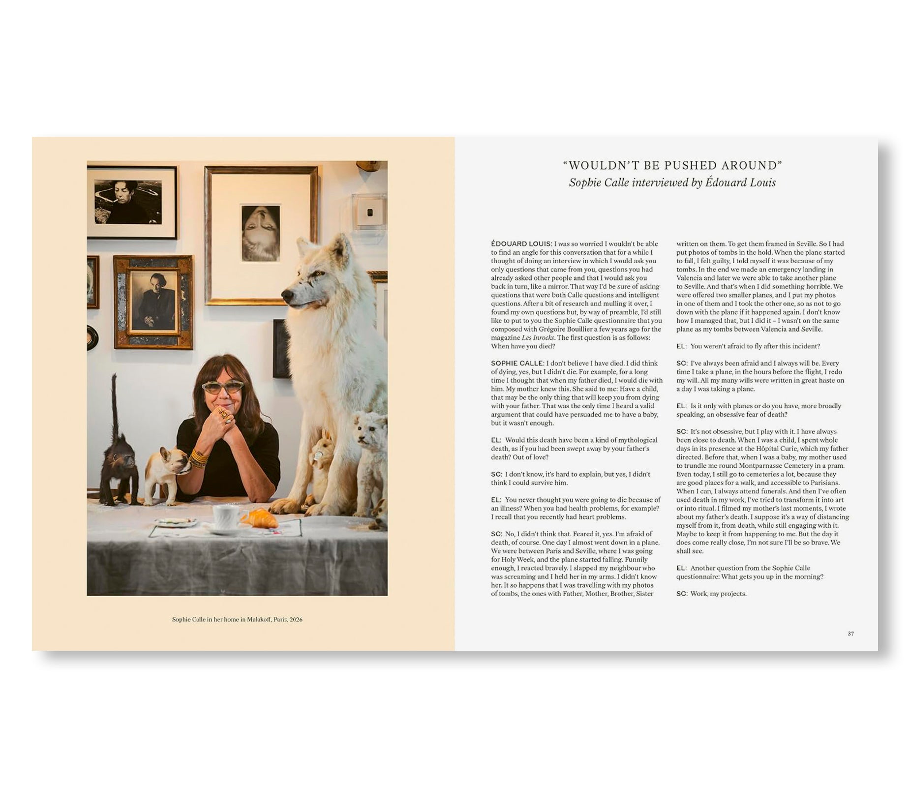 SOMETHING MISSING? by Sophie Calle