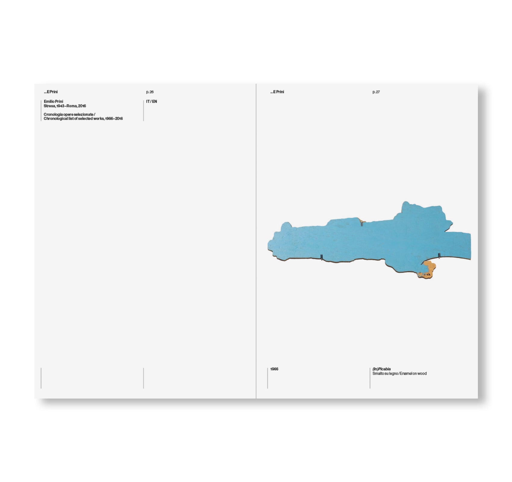 … E PRINI by Emilio Prini