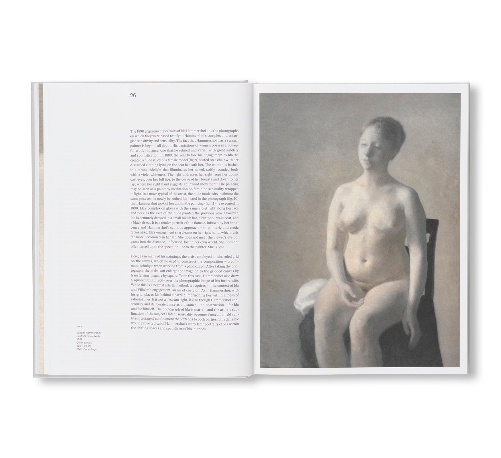 VILHELM HAMMERSHØI – PAINTING AS POETRY by Vilhelm Hammershøi