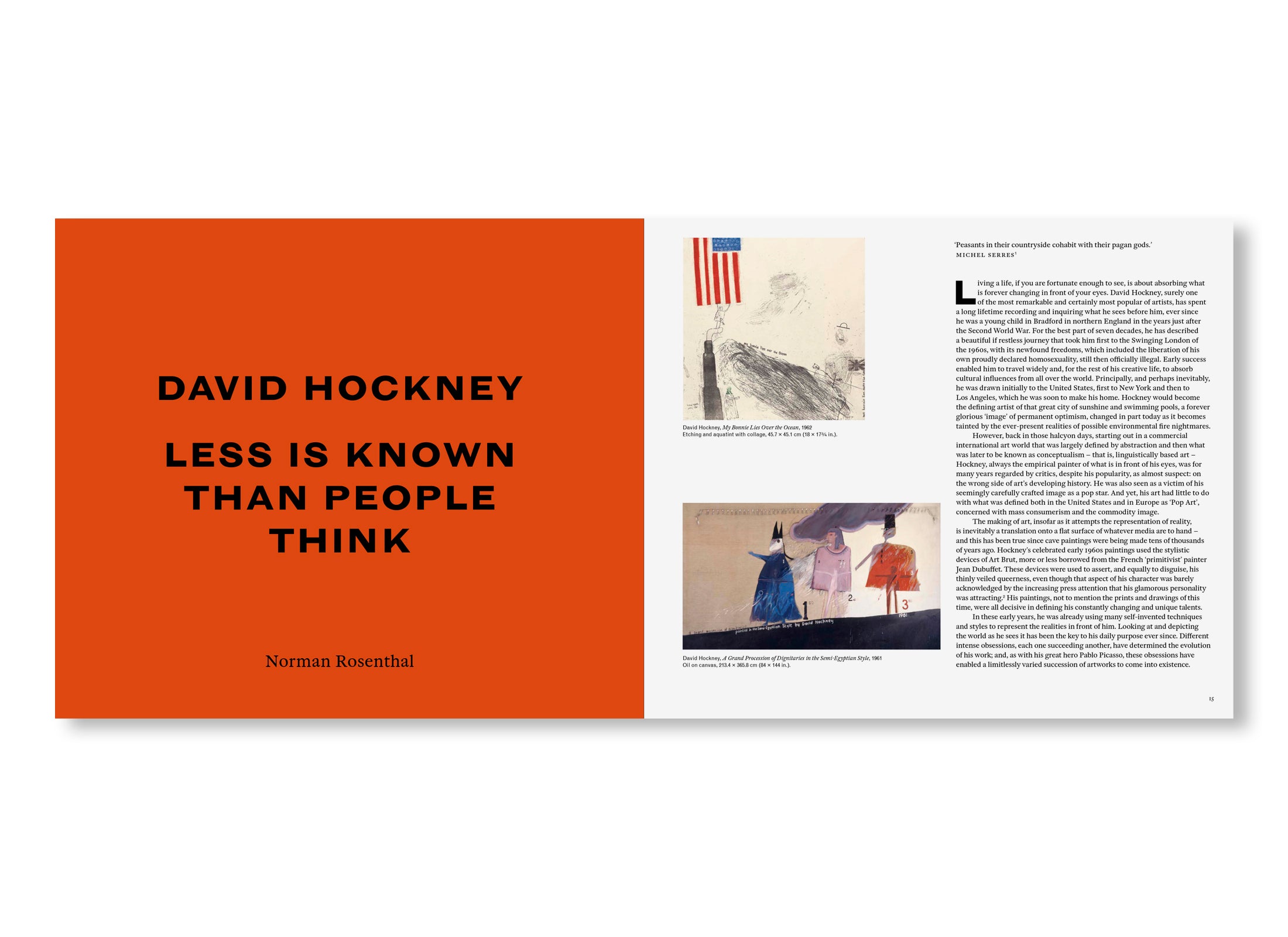 DAVID HOCKNEY by David Hockney (FONDATION LOUIS VUITTON)