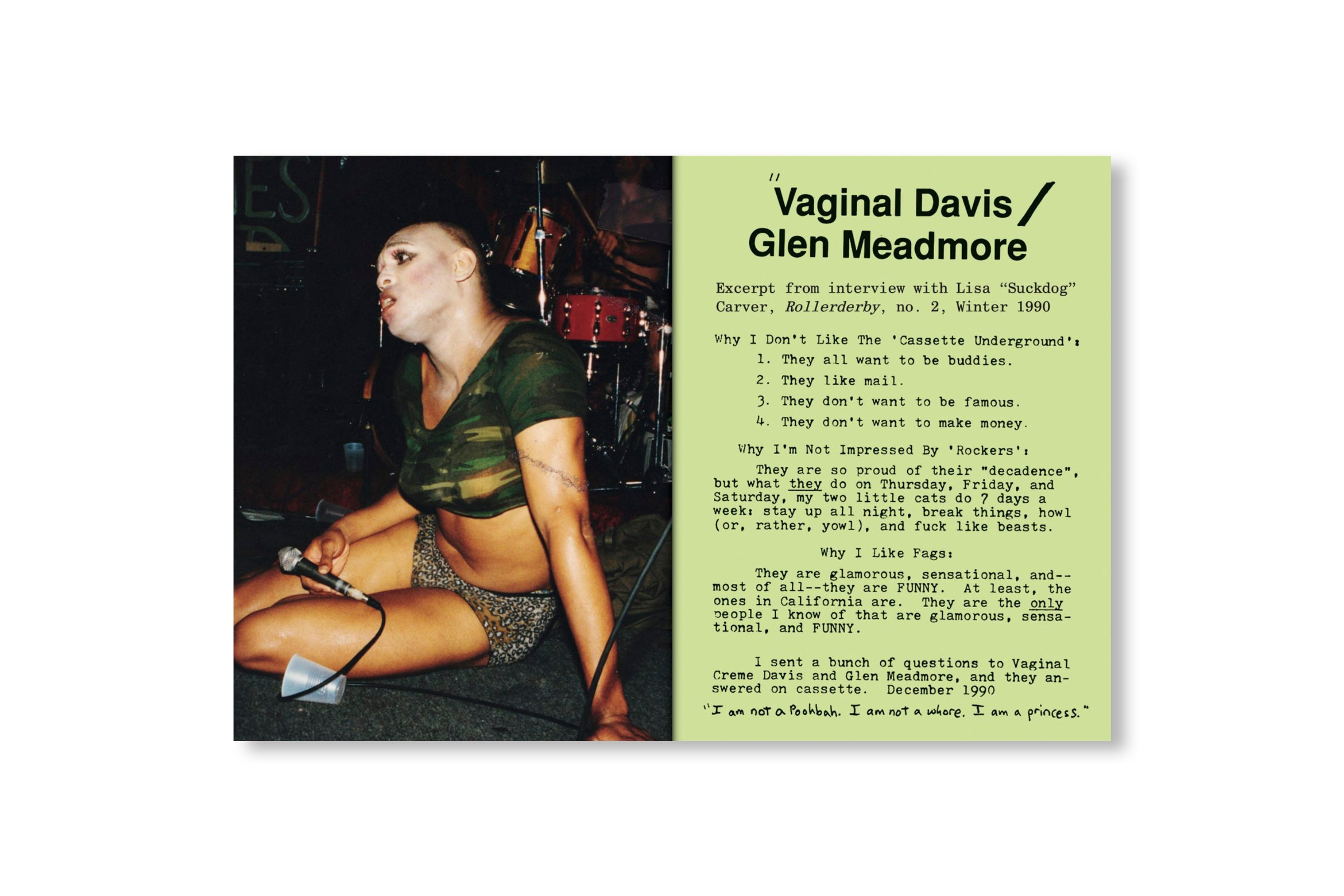ON DANGEROUS GROUND by Vaginal Davis