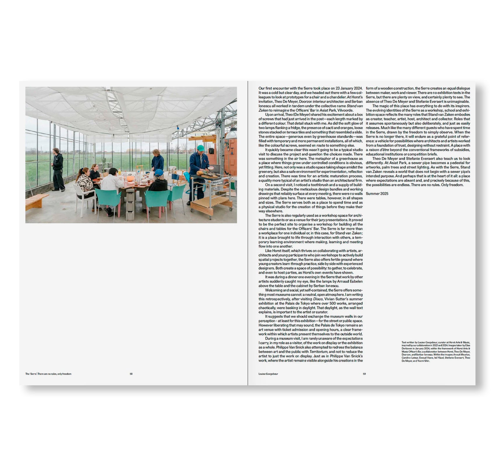 THE MOVING SPIRIT - RESIDENCY #004 by Stand Van Zaken