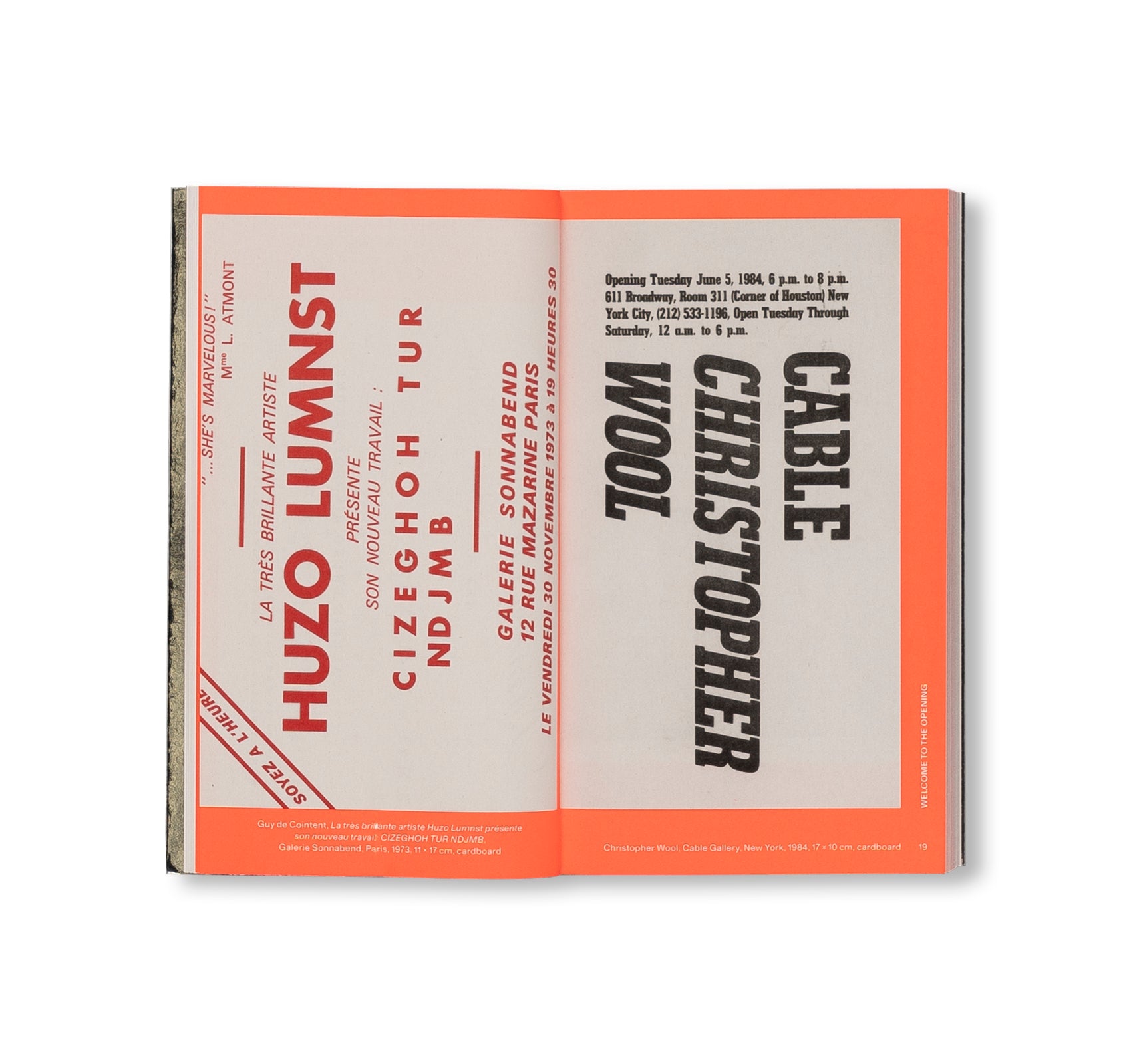 A WORK WILL BE SHOWN. ARTIST’S INVITATIONS AND ANNOUNCEMENTS 1960-2020 by Maurizio Nannucci