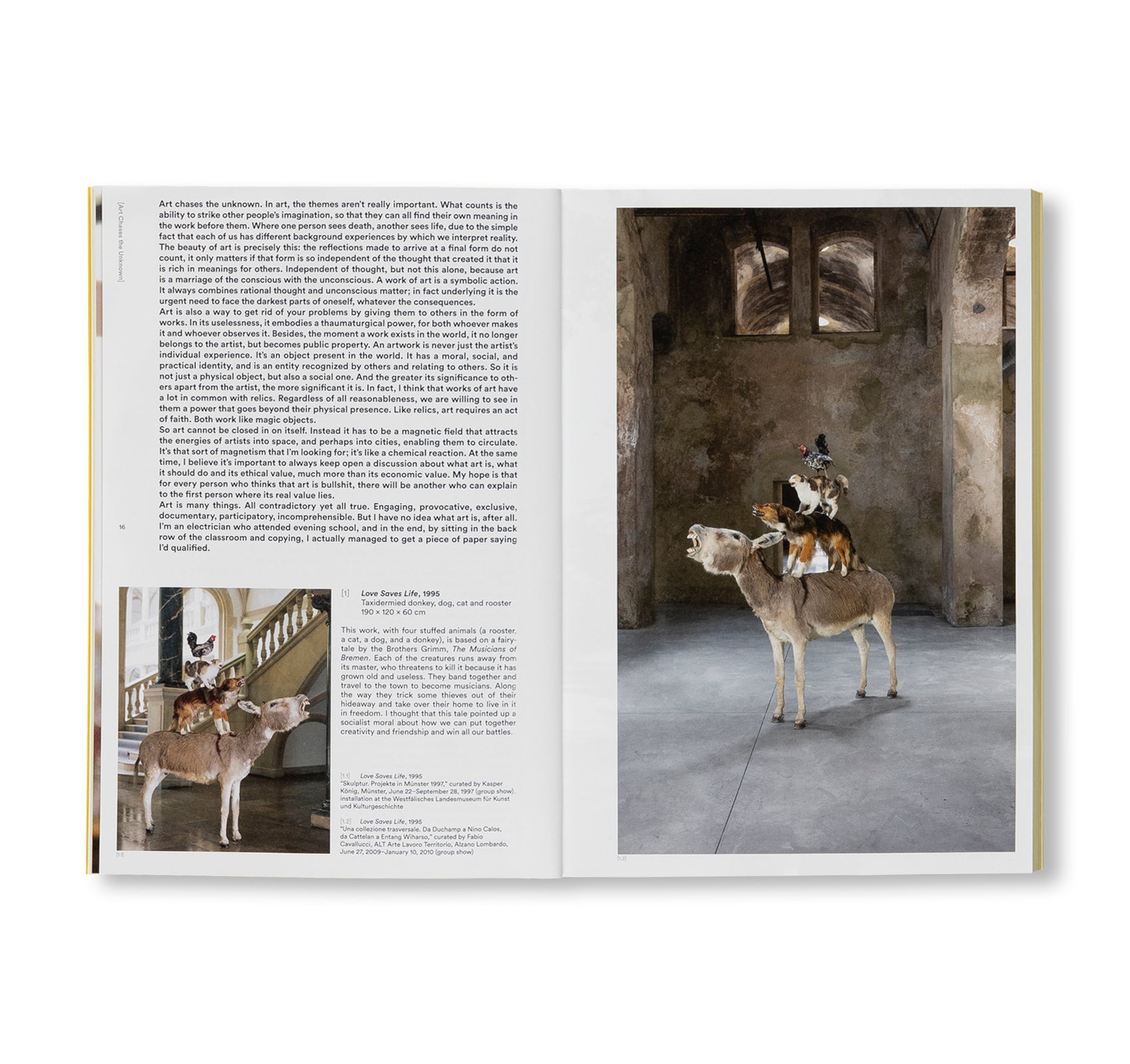 BEWARE OF YOURSELF by Maurizio Cattelan [ENGLISH EDITION]