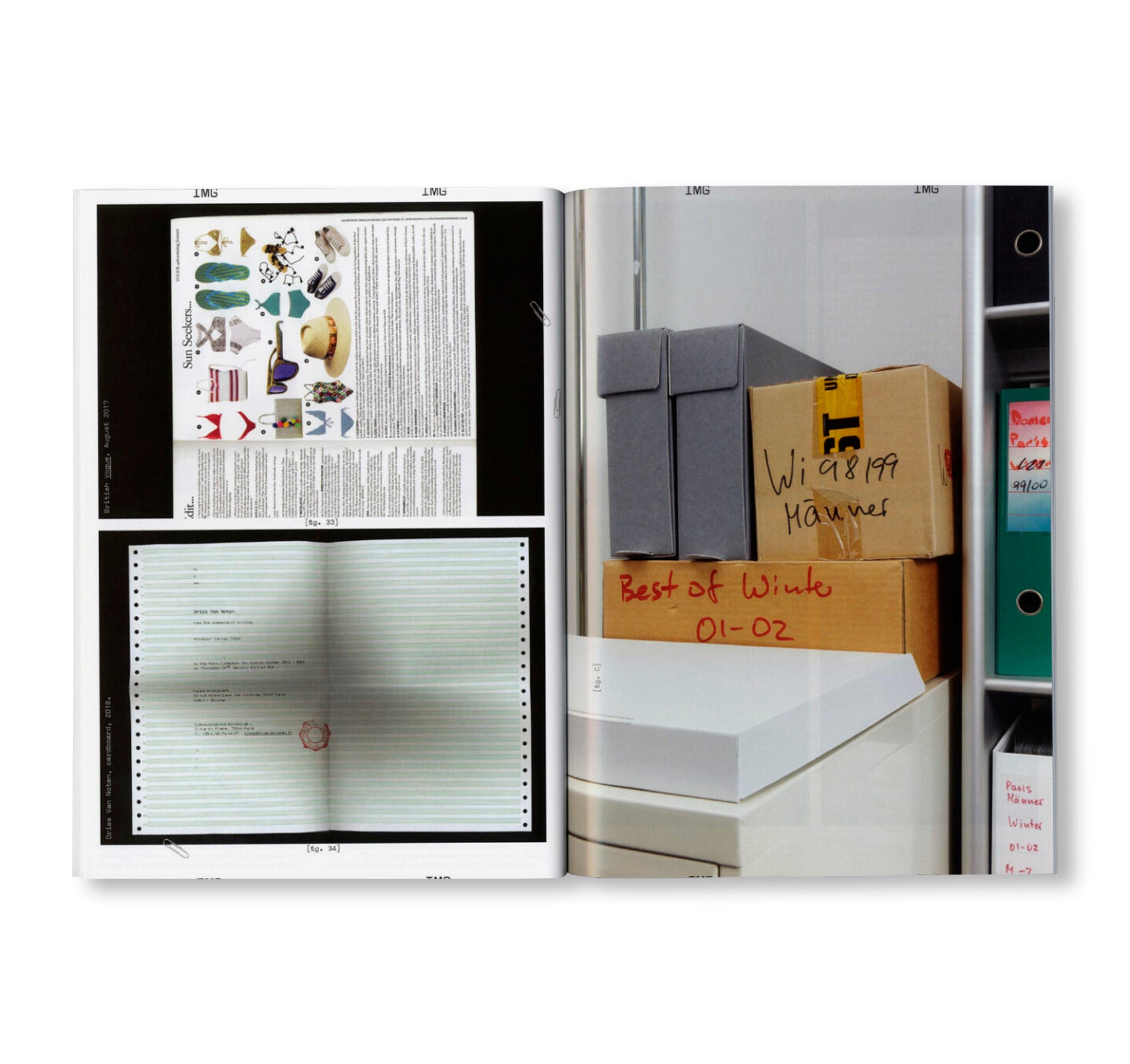 REVUE FAIRE – TO LOOK AT THINGS #51: ‘YELL OUTSIDE’: INTERNATIONAL LIBRARY OF FASHION RESEARCH