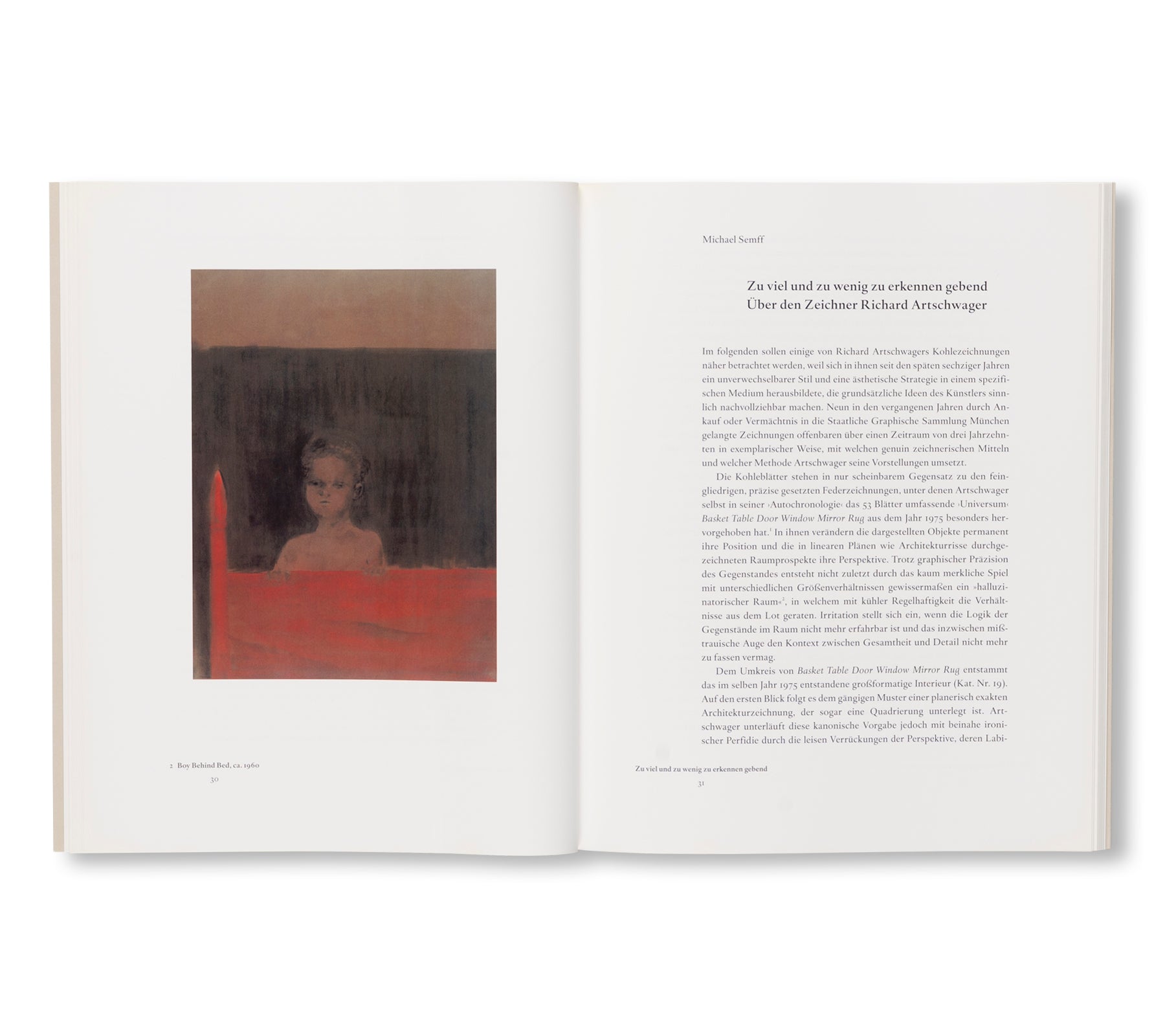 ZEICHNUNGEN / DRAWINGS 1960-2002 by Richard Artschwager