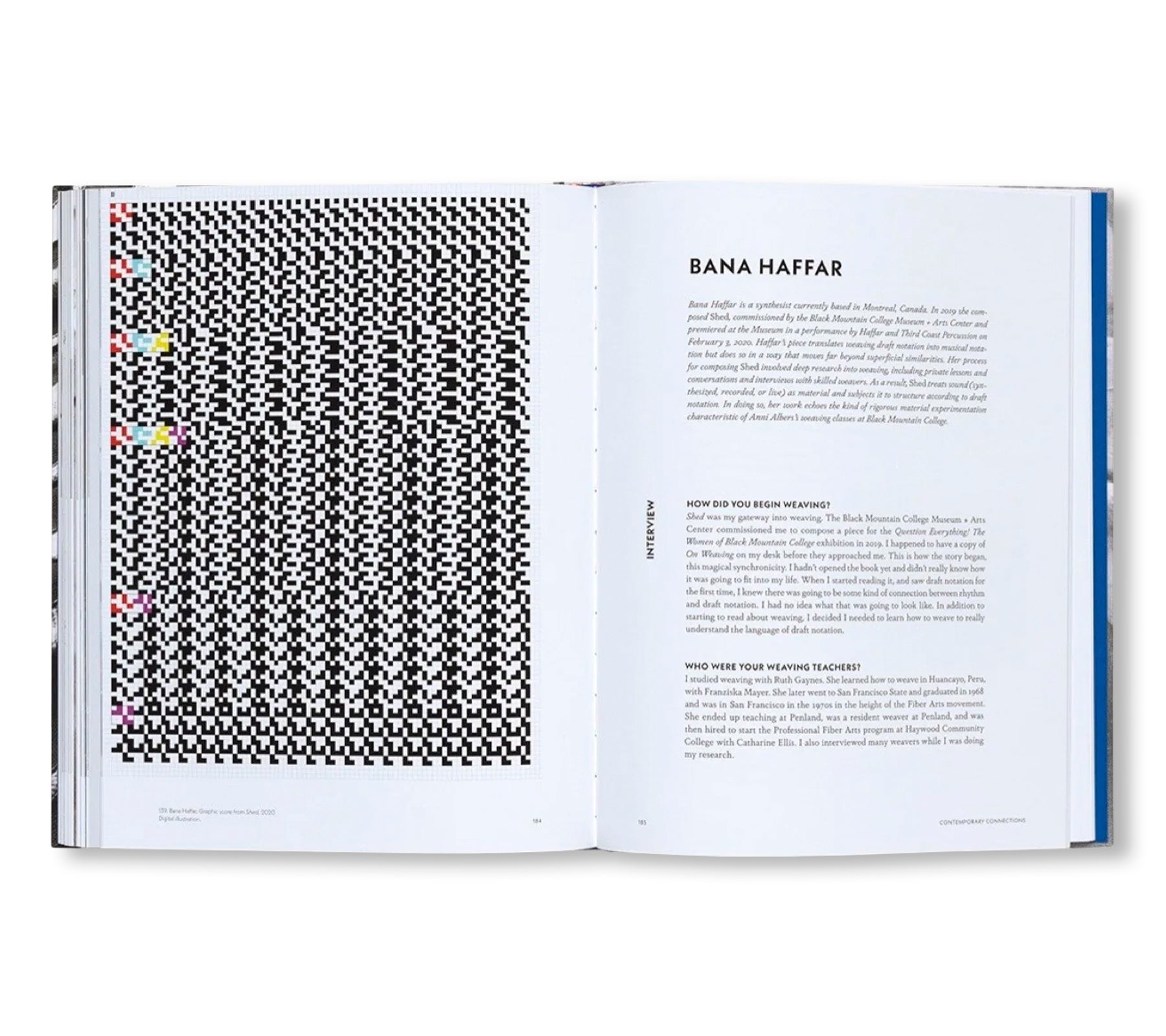 WEAVING AT BLACK MOUNTAIN COLLEGE by Anni Albers, Trude Guermonprez