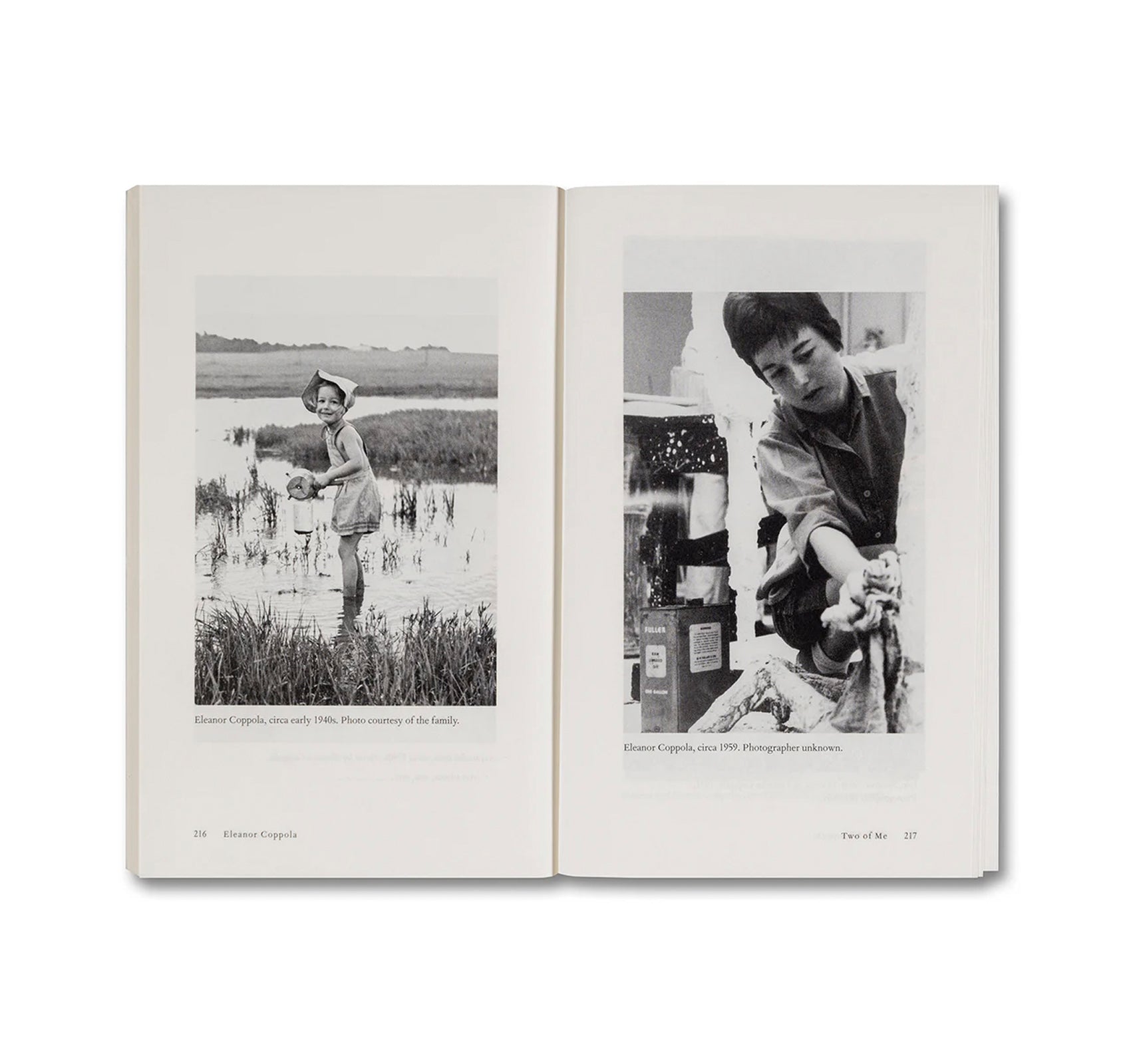 TWO OF ME: NOTES OF LIVING AND LEAVING by Eleanor Coppola