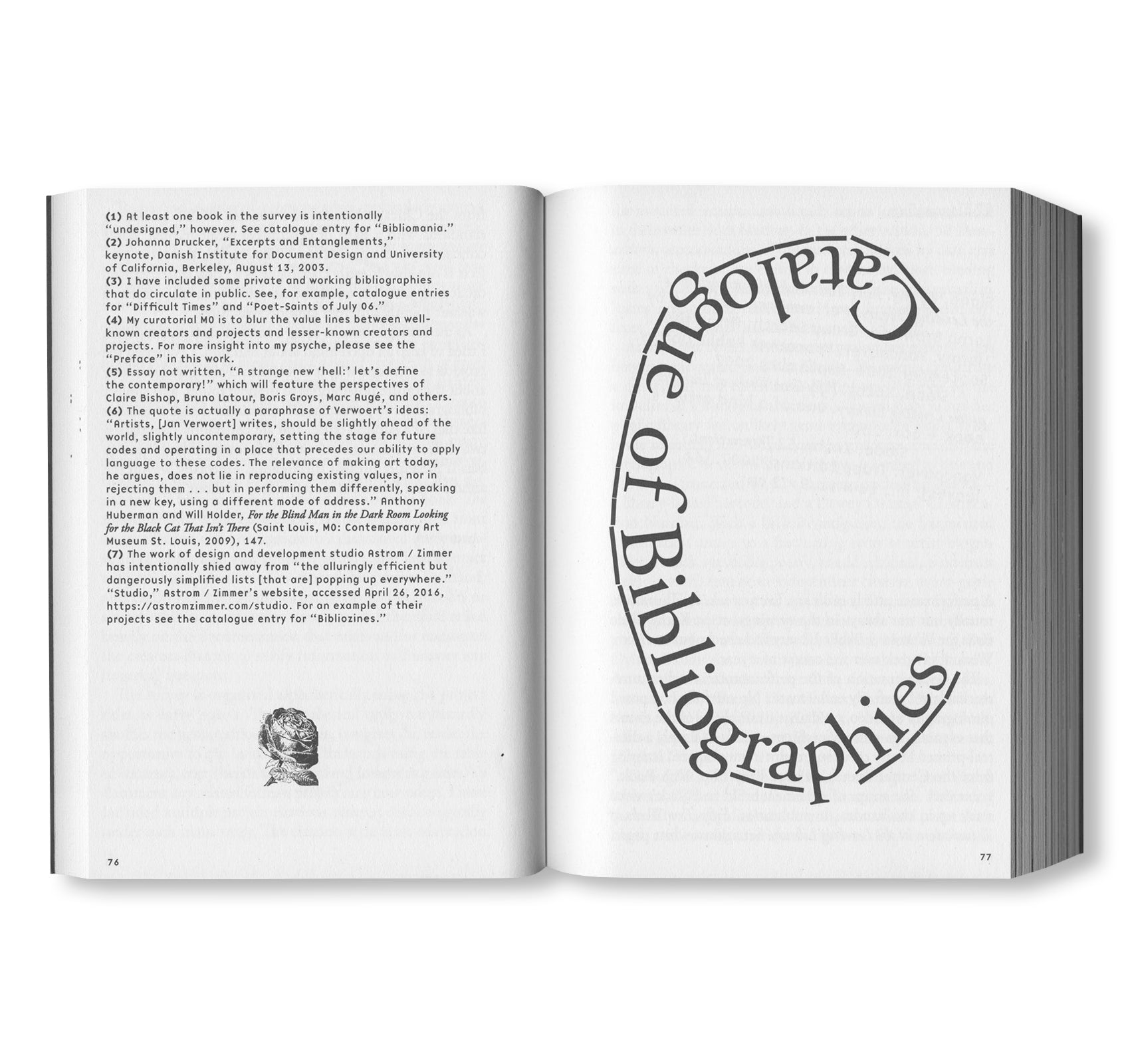 BIBLIOGRAPHIC PERFORMANCES & SURROGATE READINGS by Janelle Rebel