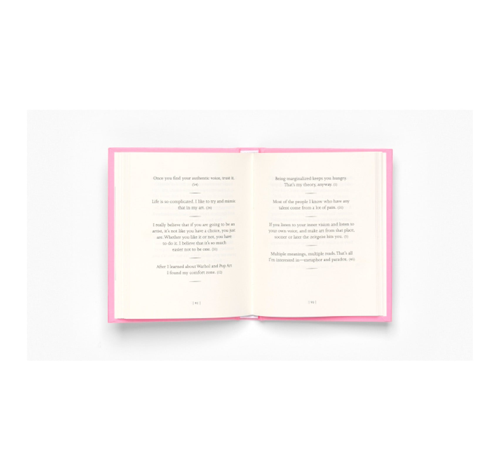 MINTER-ISMS by Marilyn Minter