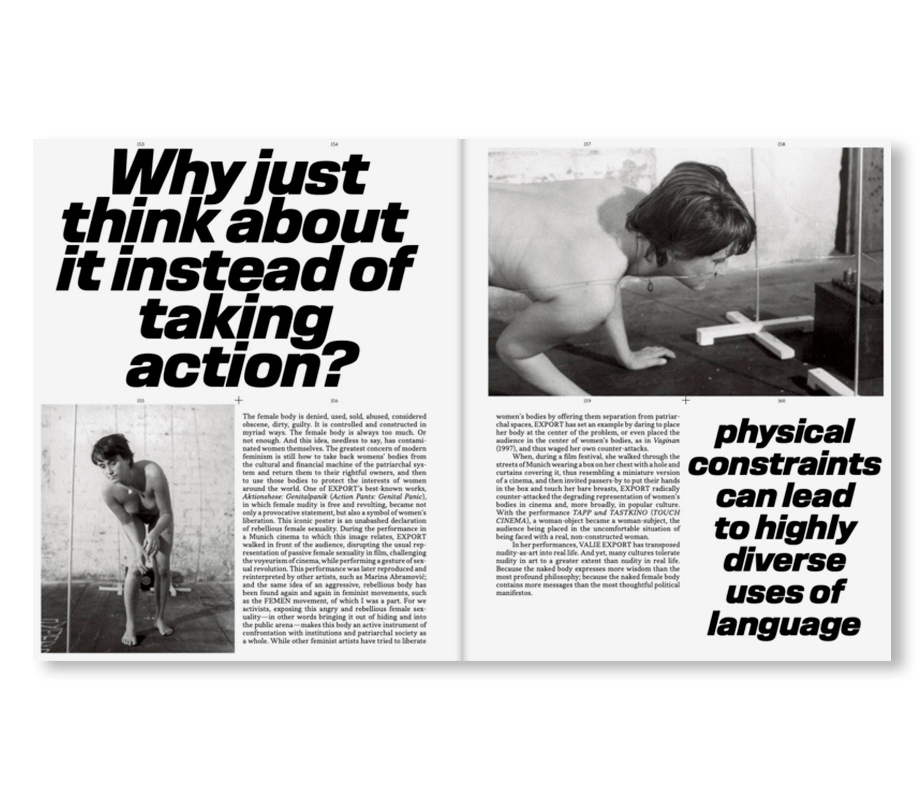 HOW TO DO THINGS WITH VALIE EXPORT by Valie Export [ENGLISH EDITION]