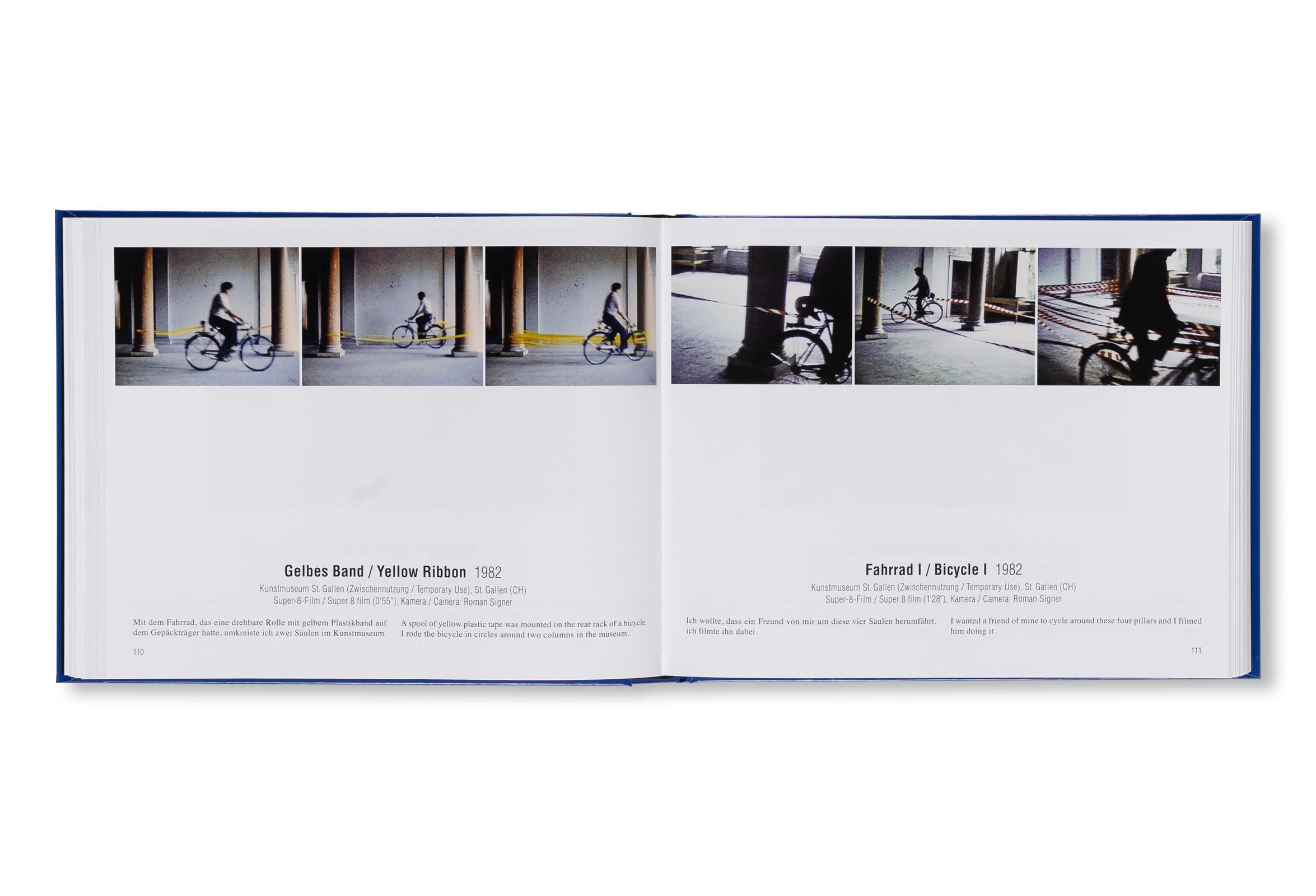 SUPER-8 FILME 1975-2001. KOMMENTIERTES WERKVERZEICHNIS / ANNOTATED CATALOGUE RAISONNÉ by Roman Signer