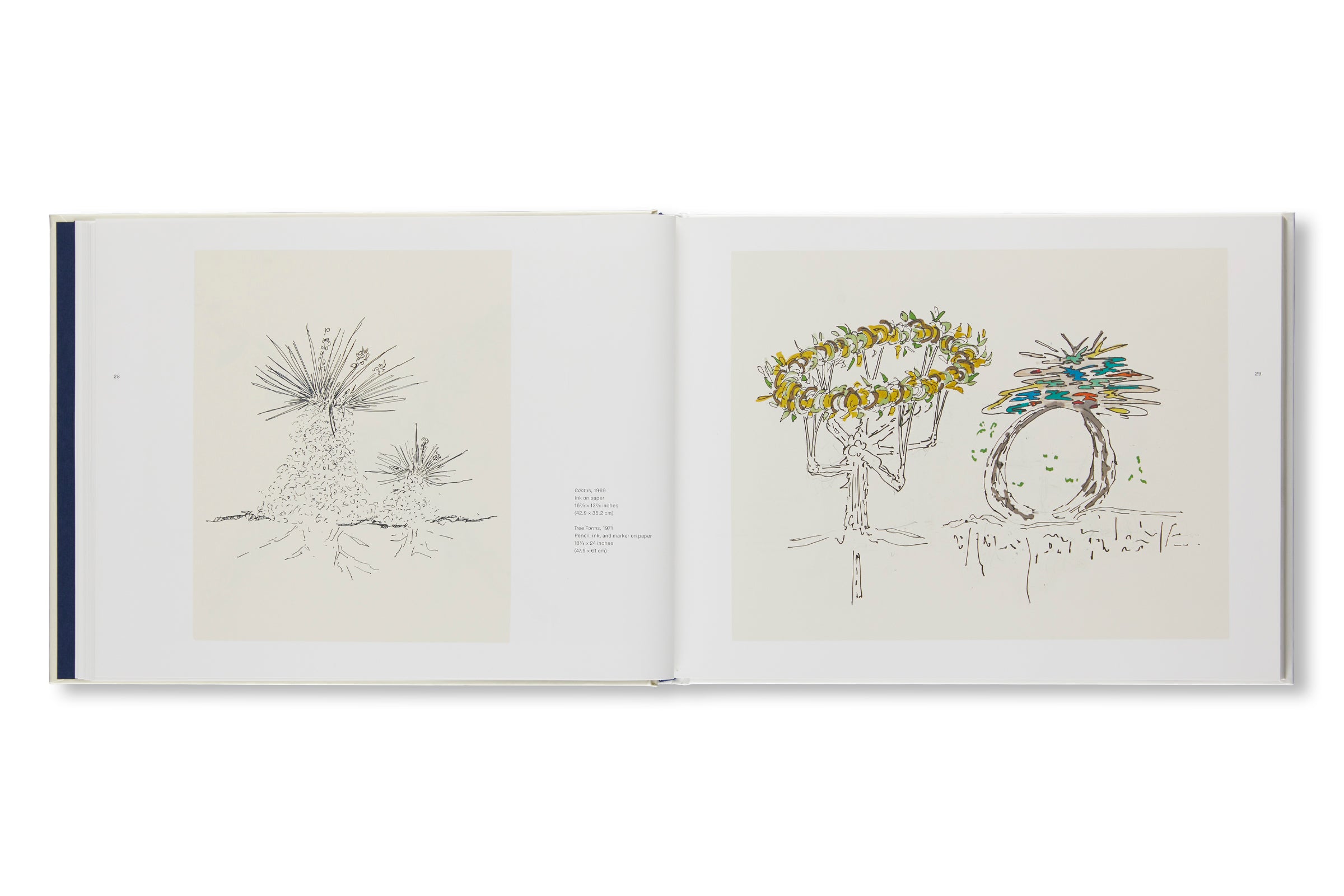 THE BEGINNING OF TREES AND THE END: DRAWINGS AND NOTEBOOKS by Gordon Matta-Clark