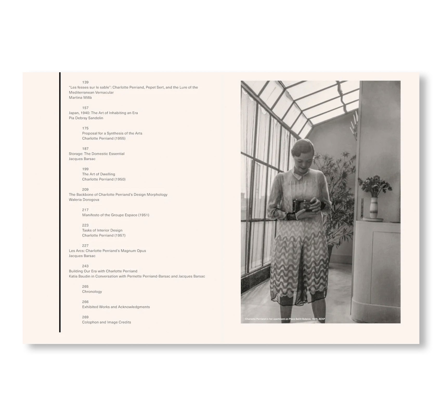 THE ART OF DWELLING by Charlotte Perriand
