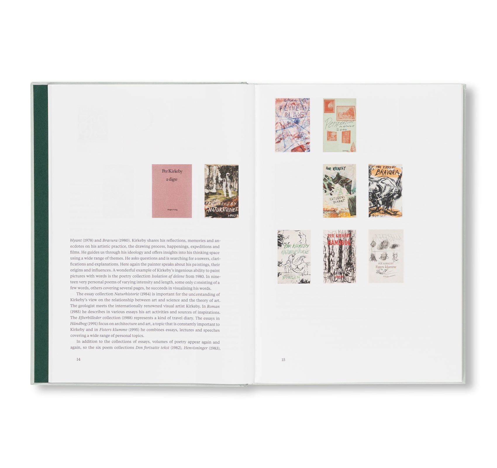 PER KIRKEBY: ARTIST BOOKS 1965–2017 by Per Kirkeby