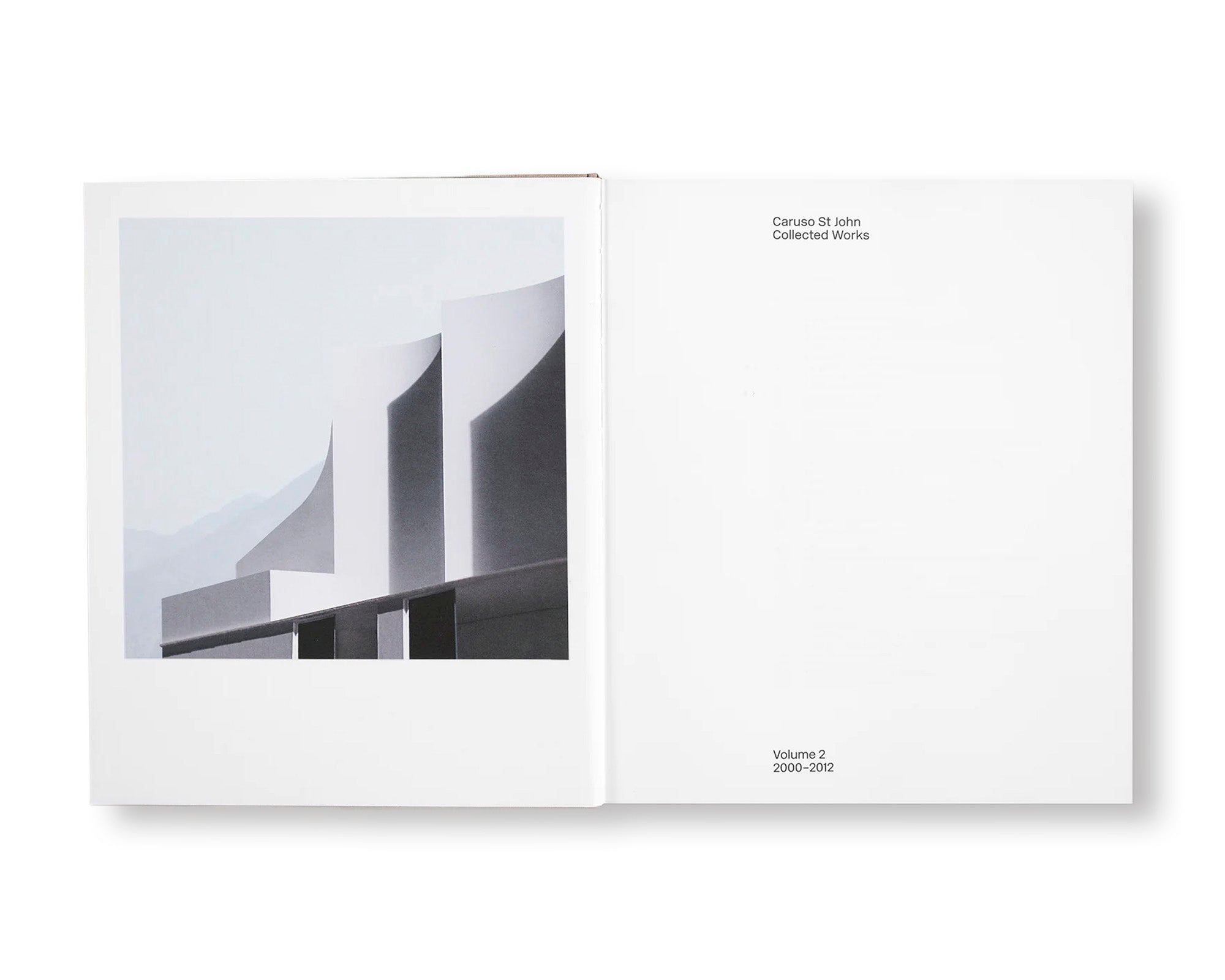 COLLECTED WORKS: VOLUME 2 2000–2012 by Caruso St John