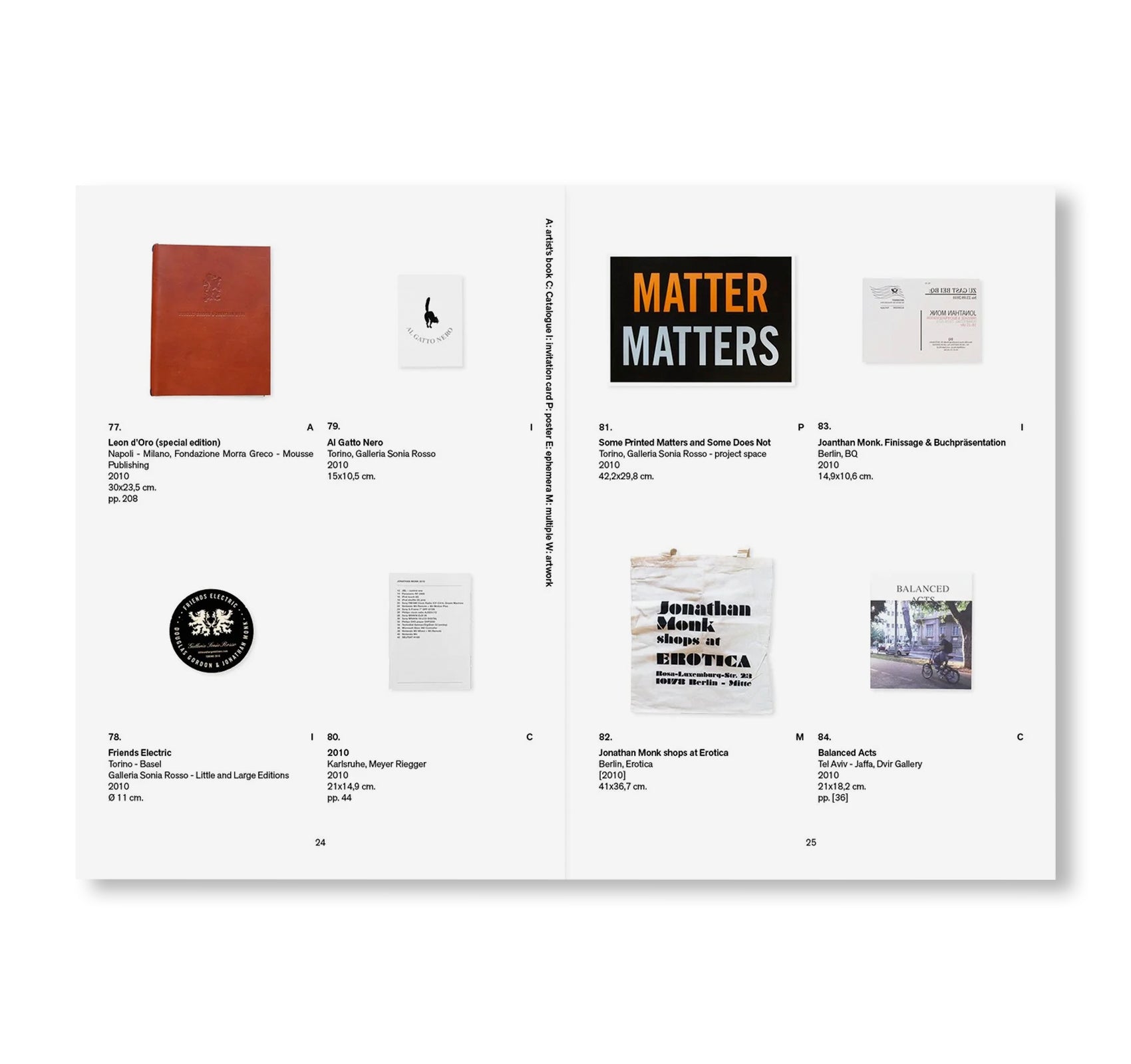 MORE MATTER MATTERS by Jonathan Monk