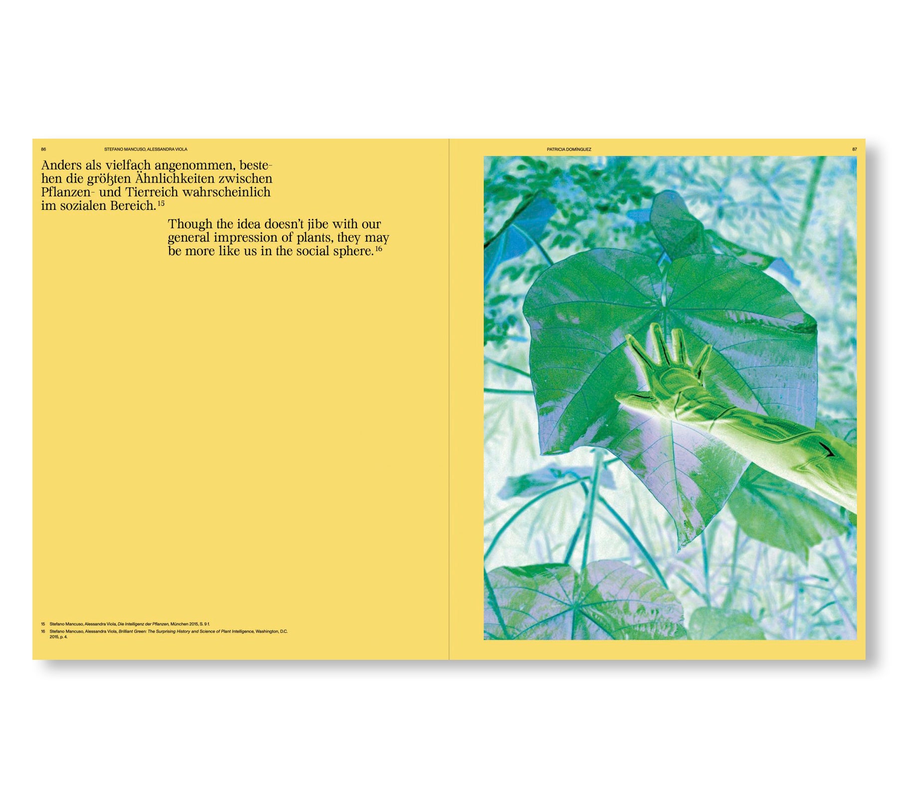 THE SENSES OF PLANTS