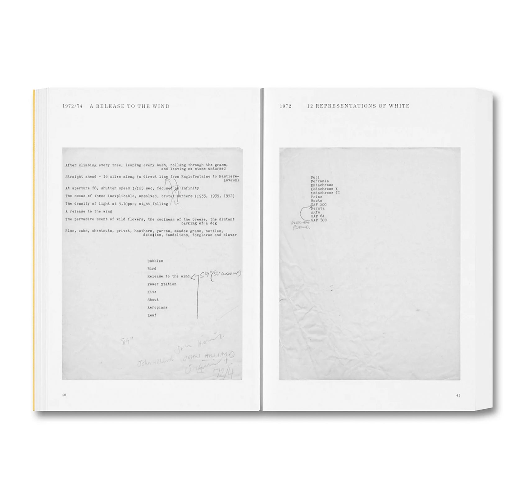 WRITTEN DOWN / WRITTEN UP: SELECTED WRITINGS OF JOHN HILLIARD by John Hilliard, Duncan Wooldridge