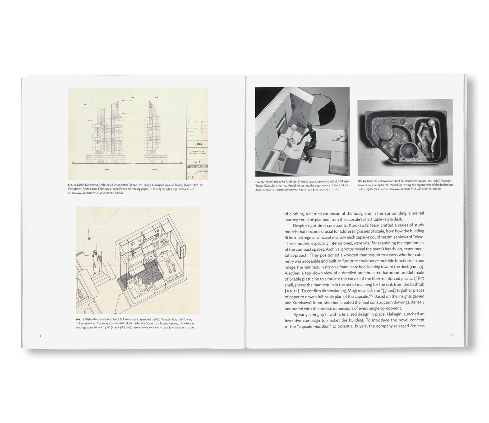 NAKAGIN CAPSULE TOWER by Kisho Kurokawa