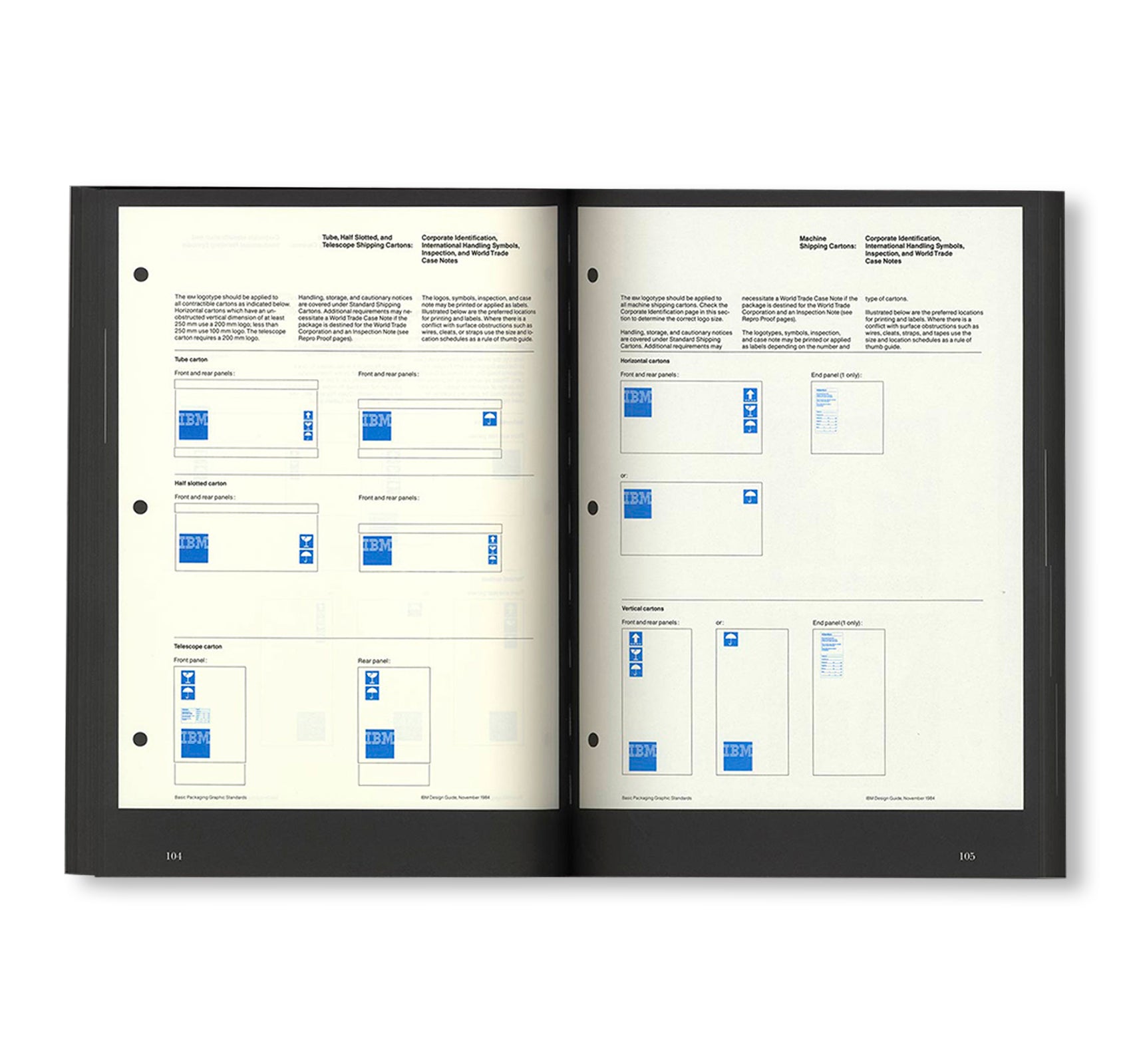 IBM, PAUL RAND’S GRAPHIC STANDARDS MANUAL [REPRINTED EDITION]