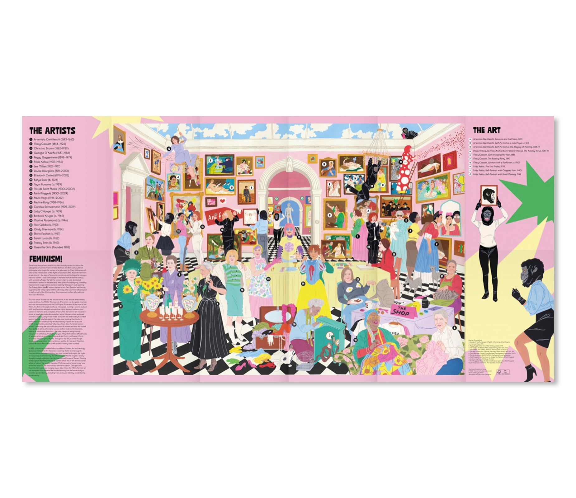 THE GREAT FEMINIST ART PARTY - A 1000 PIECE JIGSAW RIOT